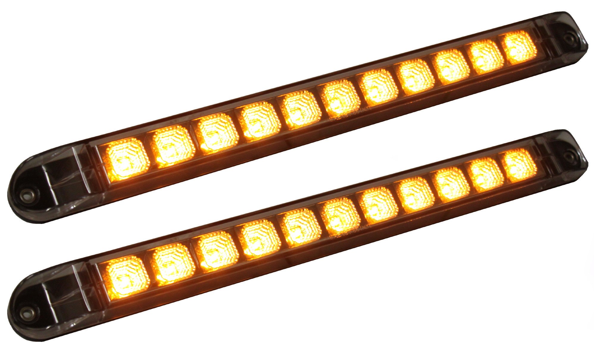 2 Pack Amber LED 17