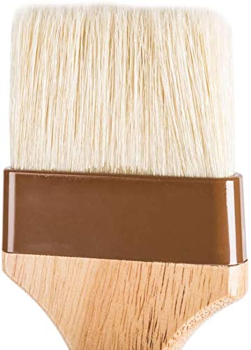 Heat-Resistant Boar Bristle Pastry Brush with Wooden Handle - 3