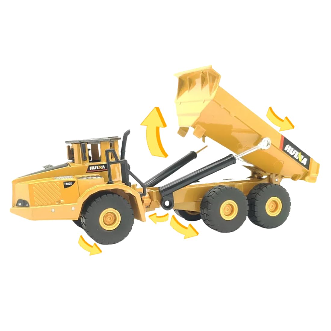 Sturdy Metal Dump Truck Toy for Kids - Durable Construction Vehicle Model for Indoor & Outdoor Play - Perfect Sandbox & Beach Toy for Pretend Play - Great Birthday Gift for Boys & Girls - Ideal for Construction Site Role Play & Backyard Adventures