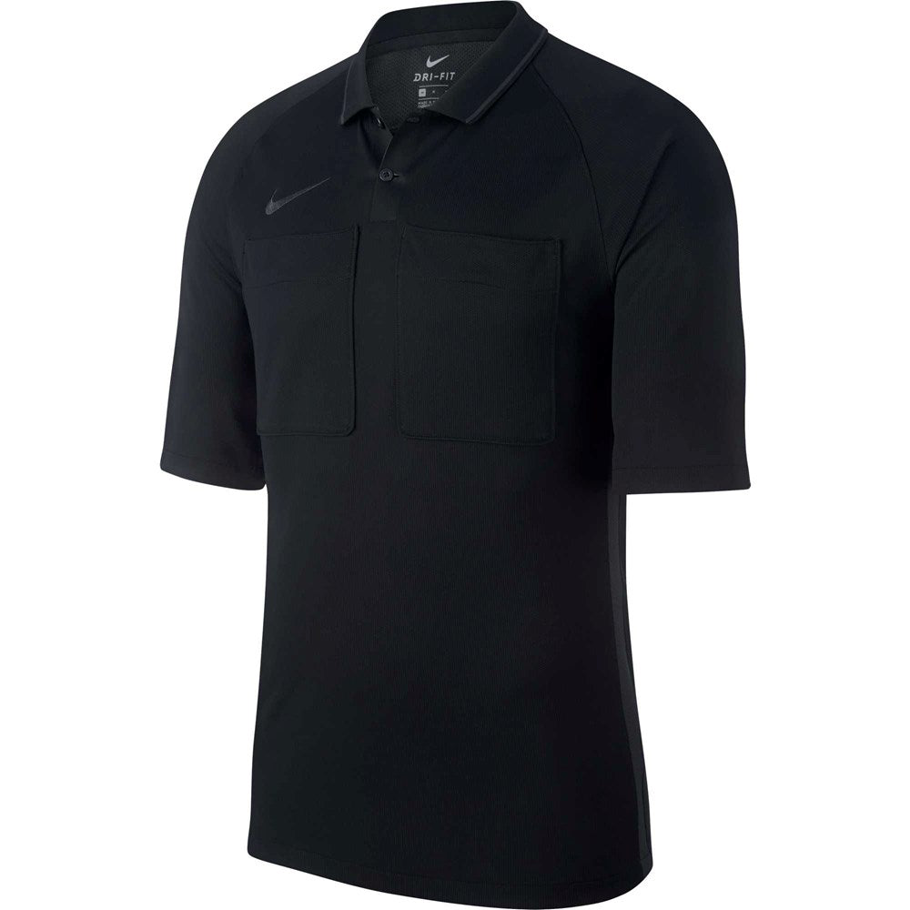 Nike Referee Jersey - Official Black Soccer Referee Shirt for Men & Women - Perfect for Football Games, Tournaments & Sports Officiating