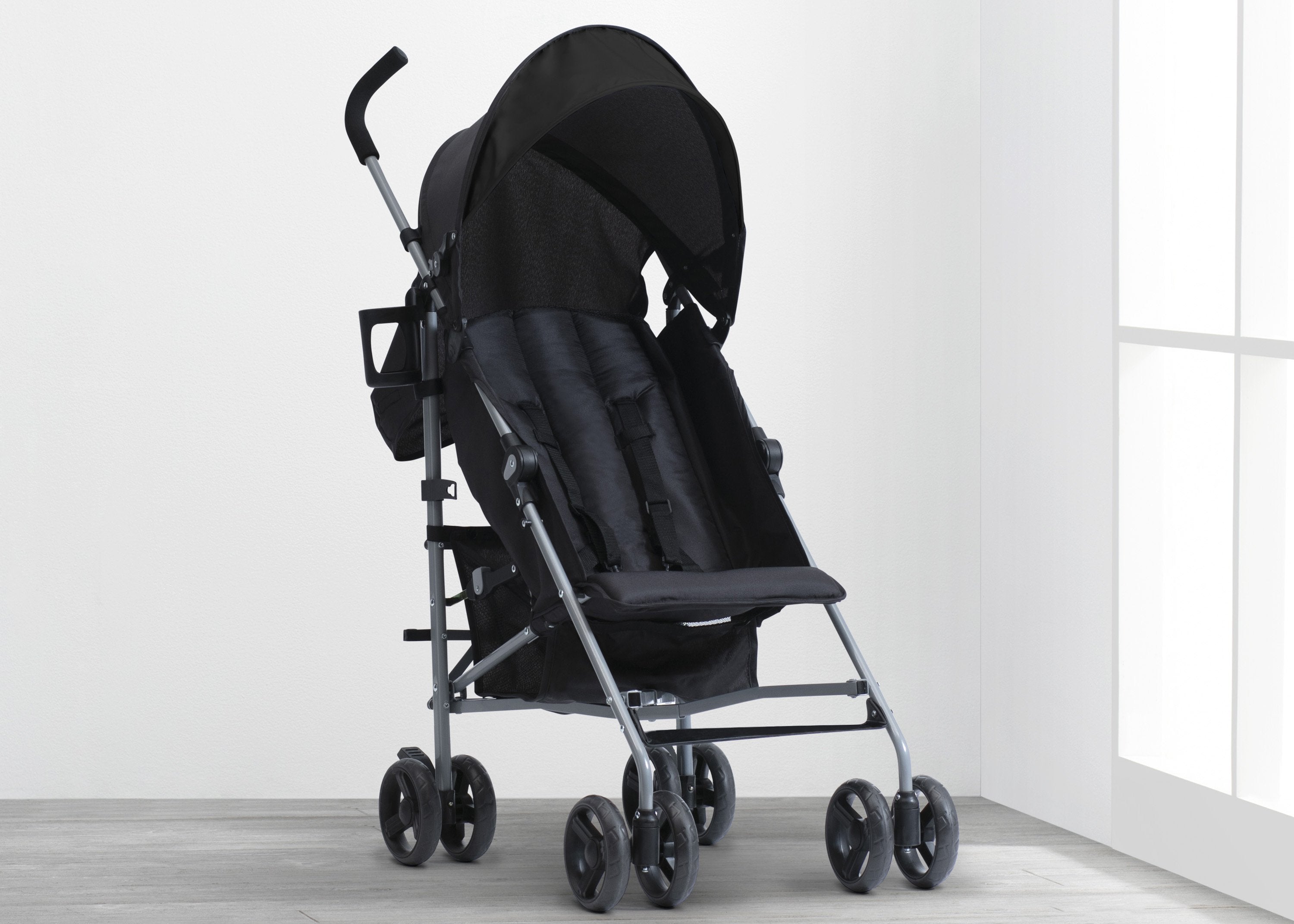 Premium Lightweight Baby Stroller for Travel - Compact Foldable Design with Adjustable Canopy & Storage Basket - Perfect for Airports, Shopping, and Daily Walks