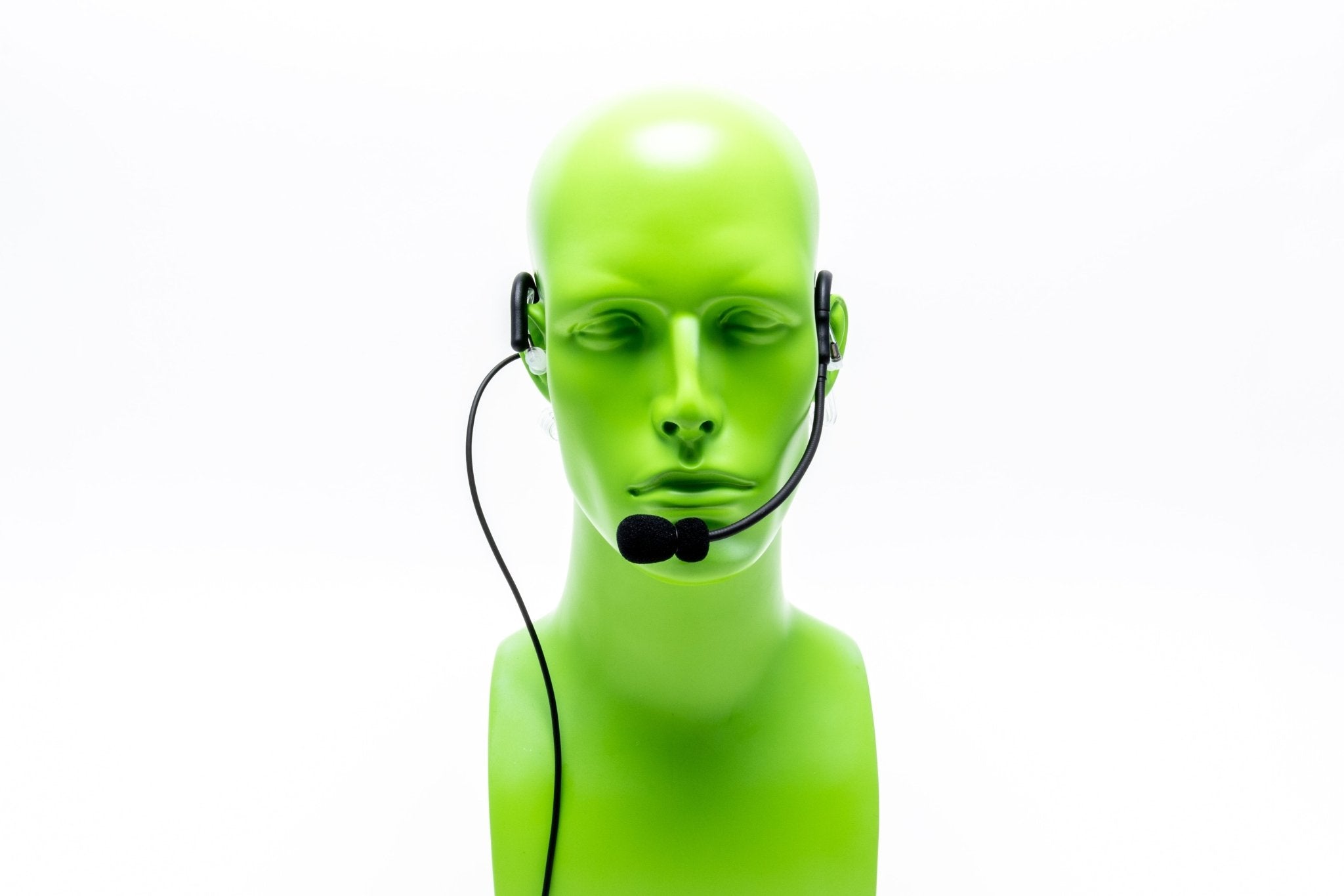 Impact Platinum Heavy Duty Dual Acoustic Tube Behind-the-Head Headset for Two-Way Radio M11 PBH 3 - Ideal for Construction, Security & Industrial Communication