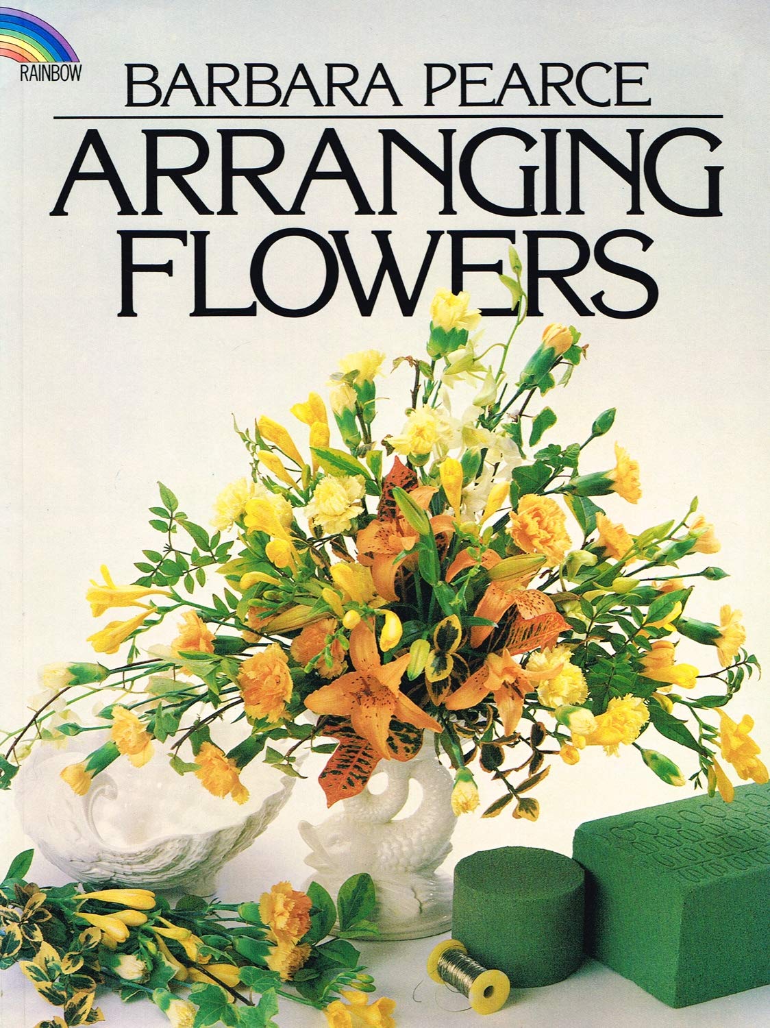 Rainbow Flower Arrangement Kit - DIY Floral Design Set for Home Decor, Weddings & Events | Perfect for Bouquets, Centerpieces & Gift Giving