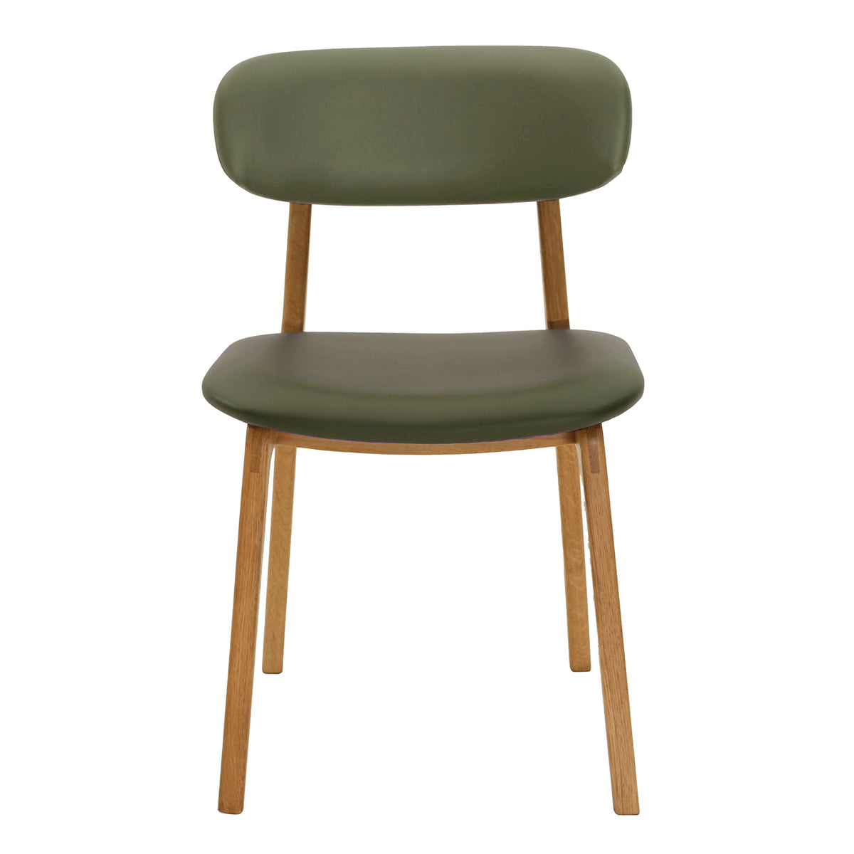 Premium Alaska Leather Dining Chair - Genuine Leather Upholstered, Ergonomic Design for Comfortable Dining - Perfect for Home, Restaurant, and Office Use
