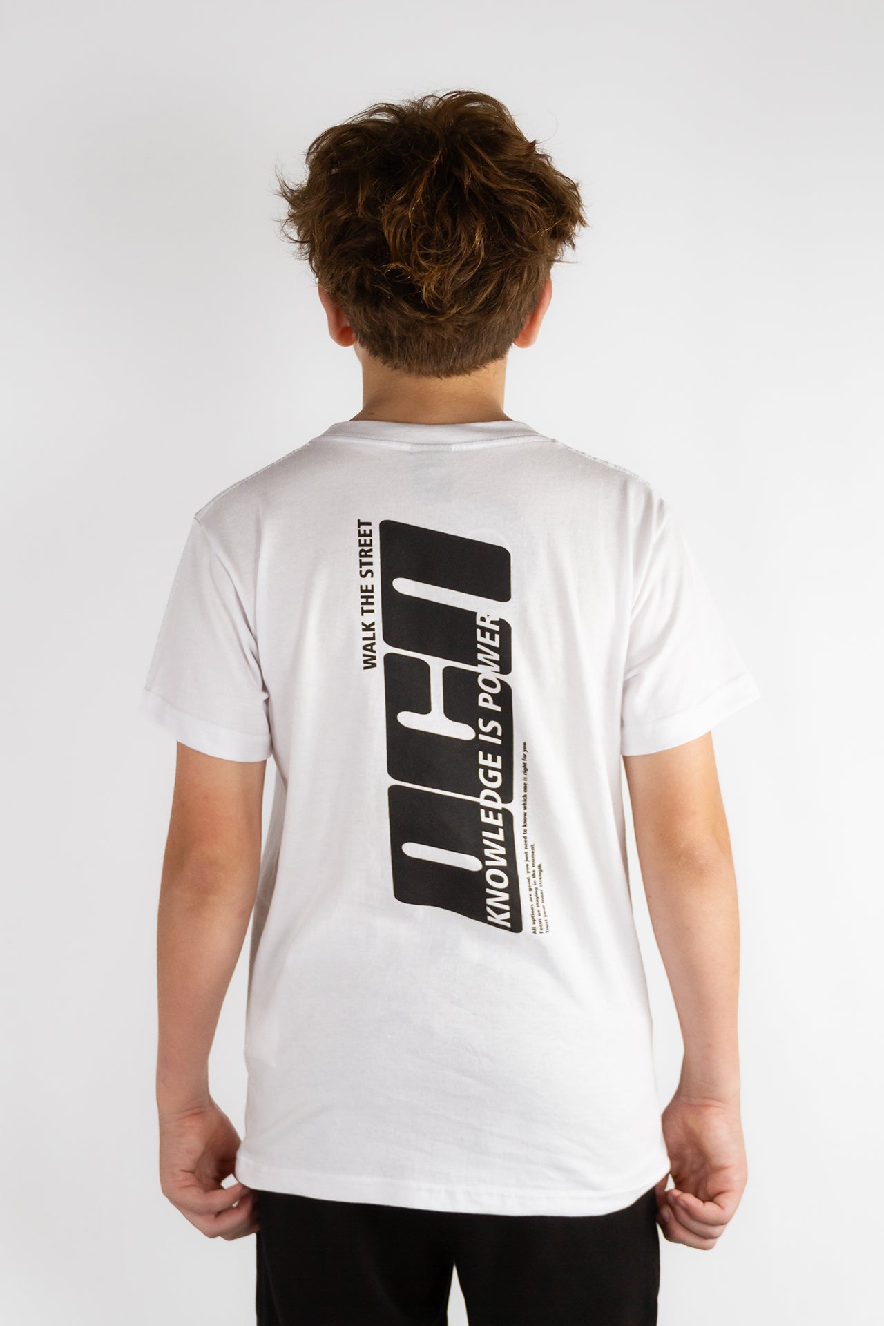 Original Kids T-Shirt - Soft Cotton Short Sleeve Tee for Boys & Girls (White, Size R4) - Perfect for School, Play & Everyday Wear