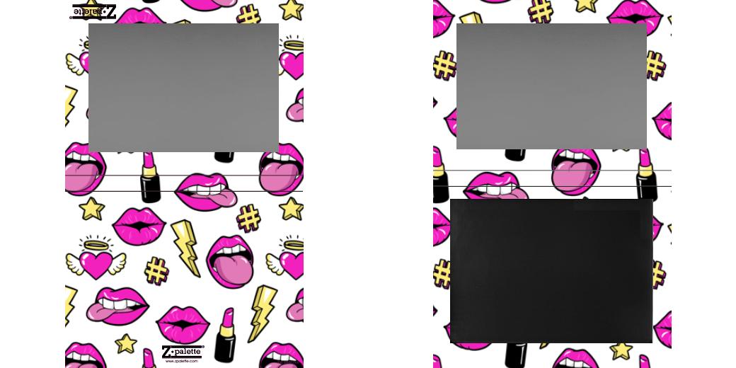 Custom Extra Large Z Palette - Magnetic Makeup Palette for Eyeshadows & Blush - Perfect for Makeup Artists & Travel Organizers