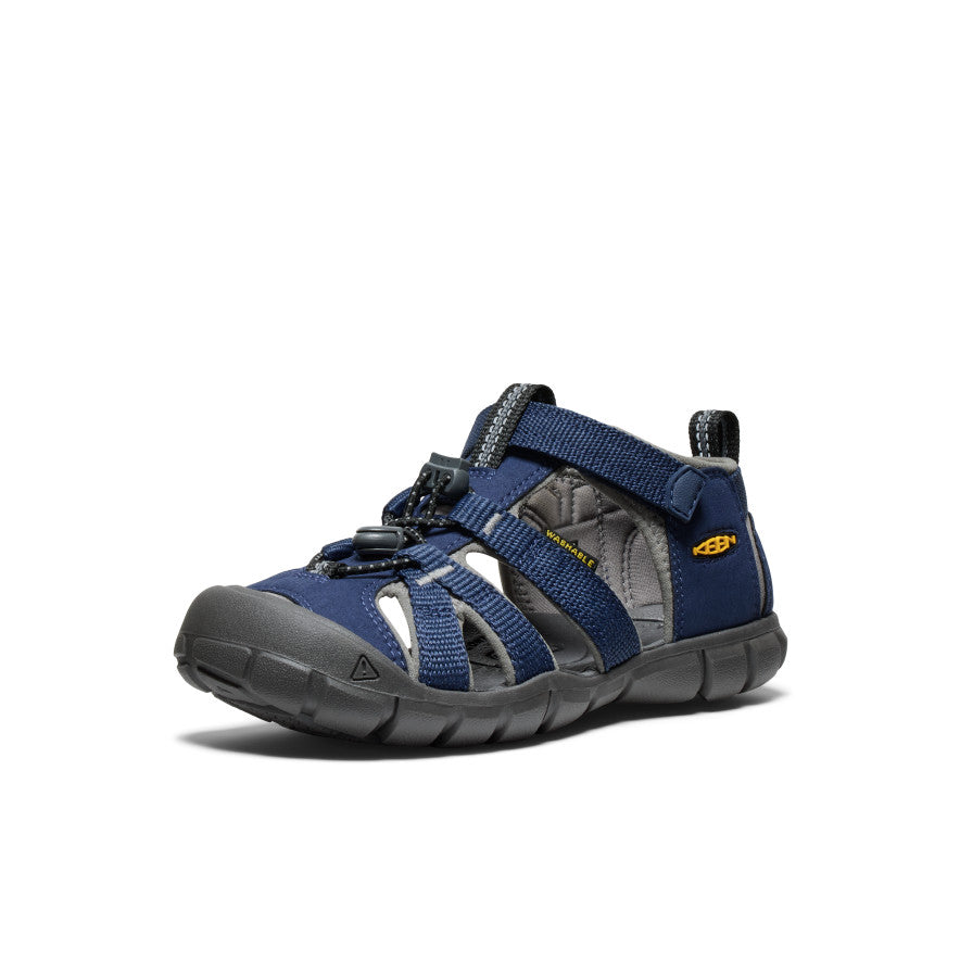 Big Kids' Seacamp II CNX Waterproof Sneakers | Navy Academy Style & Drizzle Protection - Perfect for School, Outdoor Activities & Rainy Days