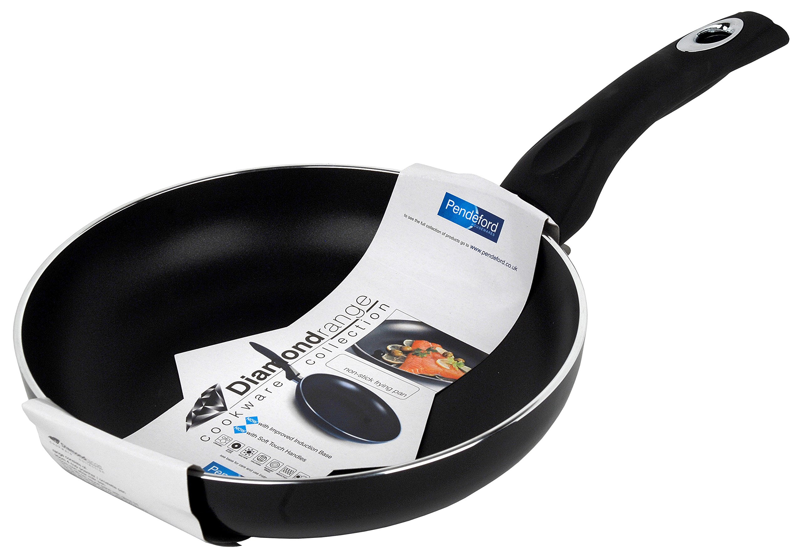 Premium Non-Stick Fry Pan - Diamond Collection - 10-Inch Skillet for Healthy Cooking, Omelets & Stir Fry - PFOA-Free, Dishwasher Safe - Perfect for Home & Restaurant Use
