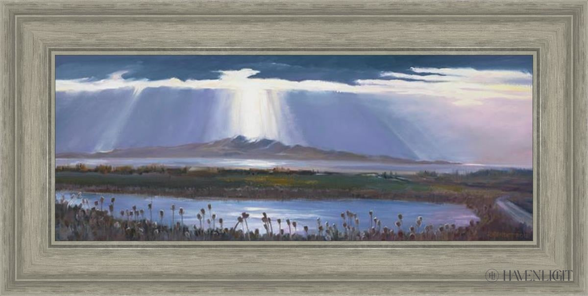 Antelope Island by Ruth Hewlett - Stunning Landscape Art Print for Home & Office Decor | Perfect for Living Rooms, Bedrooms & Gifts