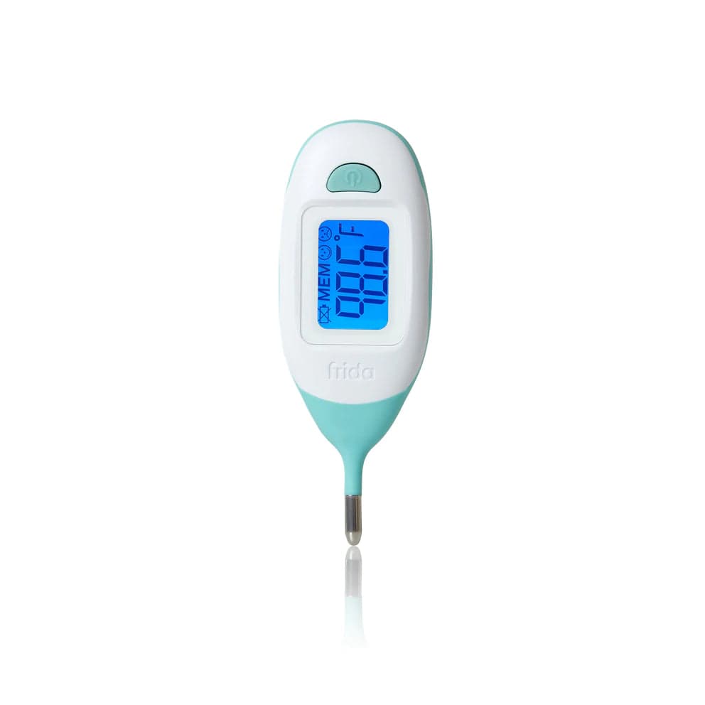 Fridababy Quick Read Rectal Thermometer for Babies - Accurate Digital Fever Thermometer for Infants & Toddlers | Fast 10-Second Reading | Soft Flexible Tip | Perfect for Newborn Care & Pediatric Checkups