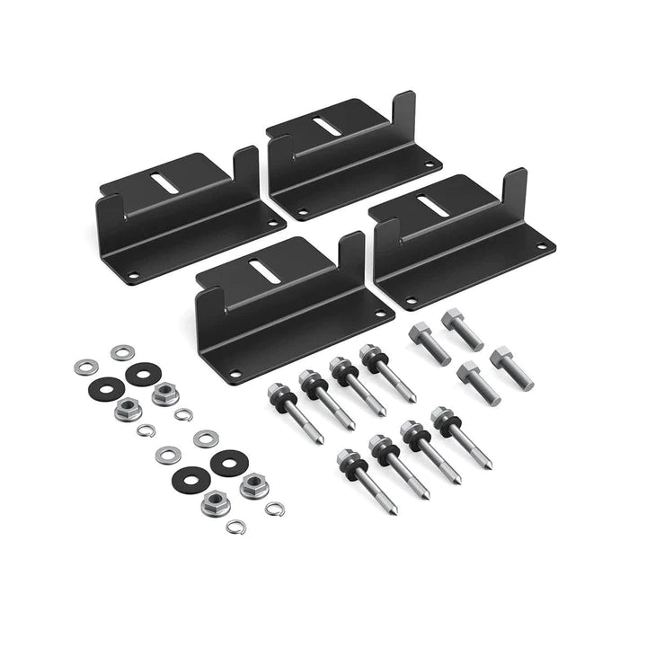 EcoFlow Rigid Solar Panel Mounting Feet - Durable Bracket Kit for Portable Power Stations | Perfect for RV, Camping & Off-Grid Solar Systems
