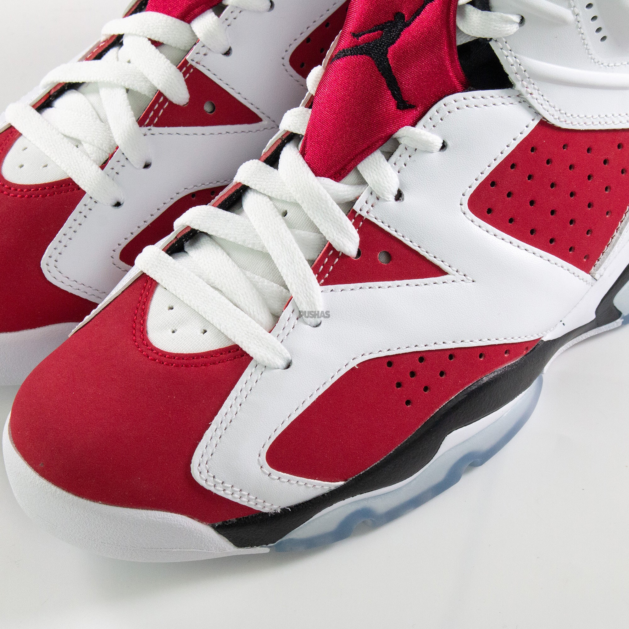 Air Jordan 6 'Carmine' Retro 2021 - Men's Basketball Shoes - Classic Red & White Sneakers for Streetwear & Sports