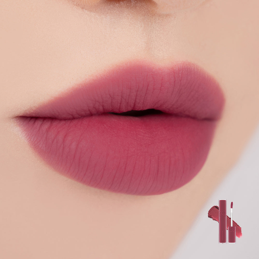 07 Cool Rose Up Blur Fudge Tint - Long Lasting Matte Lip Stain for Everyday Wear, Date Night & Special Occasions