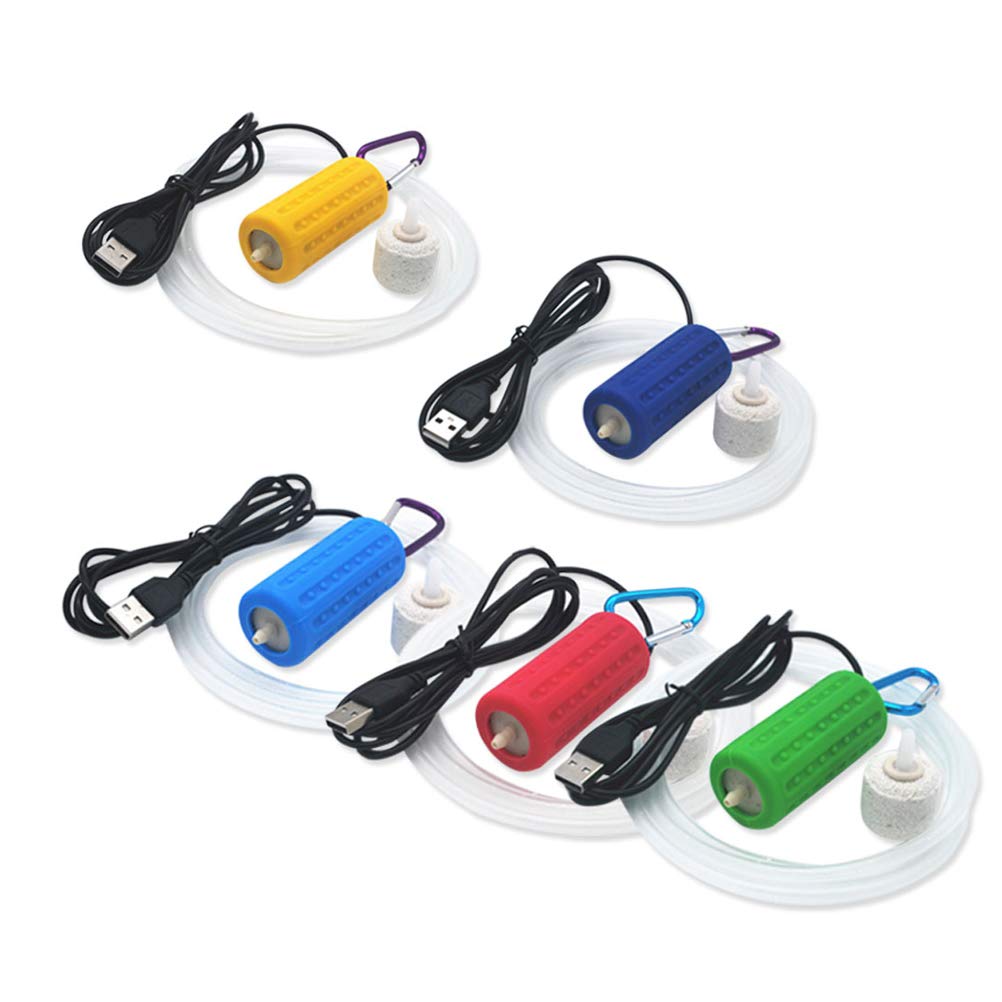 ULTECHNOVO Oxygen Air Pump for Aquarium - Quiet Fish Tank Air Pump with Strong Airflow, Ideal for Home Aquariums, Fish Tanks, and Hydroponic Systems