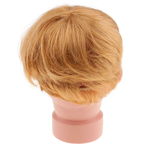 Kids Mannequin Head with Wig - Display for Baby Boy & Child Hats, Glasses & Caps - Perfect for Store Displays, Photography & Hair Styling Practice