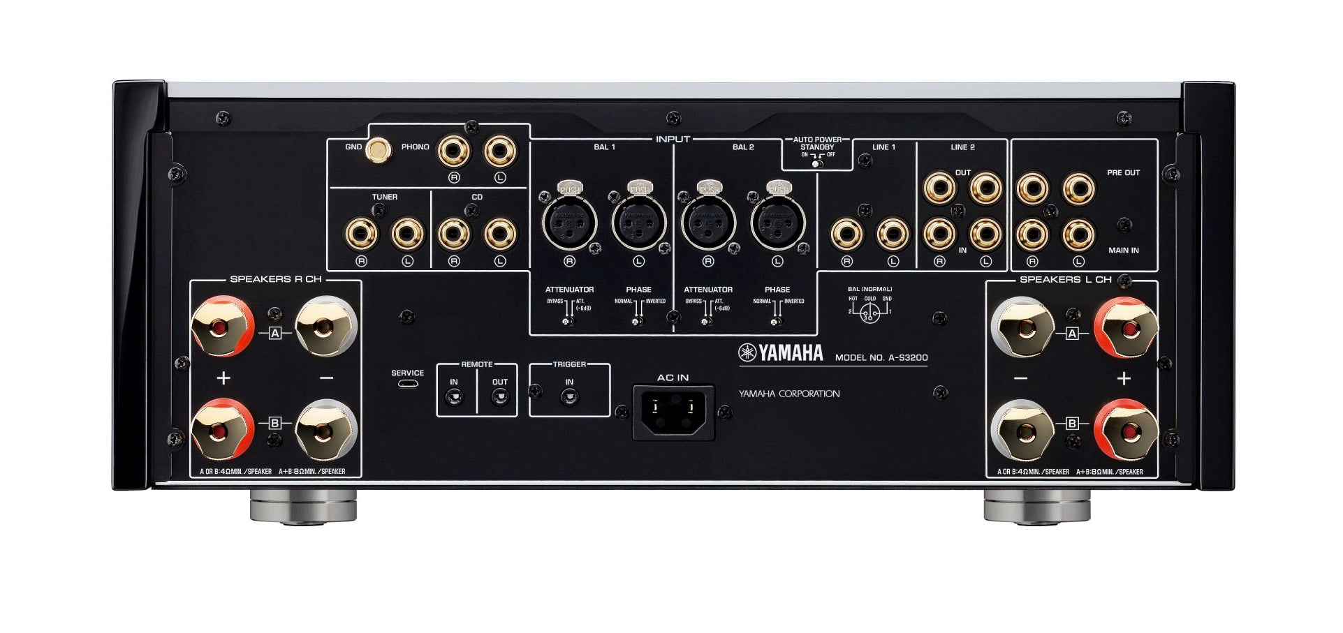 Yamaha A-S3200 Integrated Stereo Amplifier - High-End Audio for Home Theater & Music Listening | Premium Sound System for Audiophiles & Hi-Fi Enthusiasts