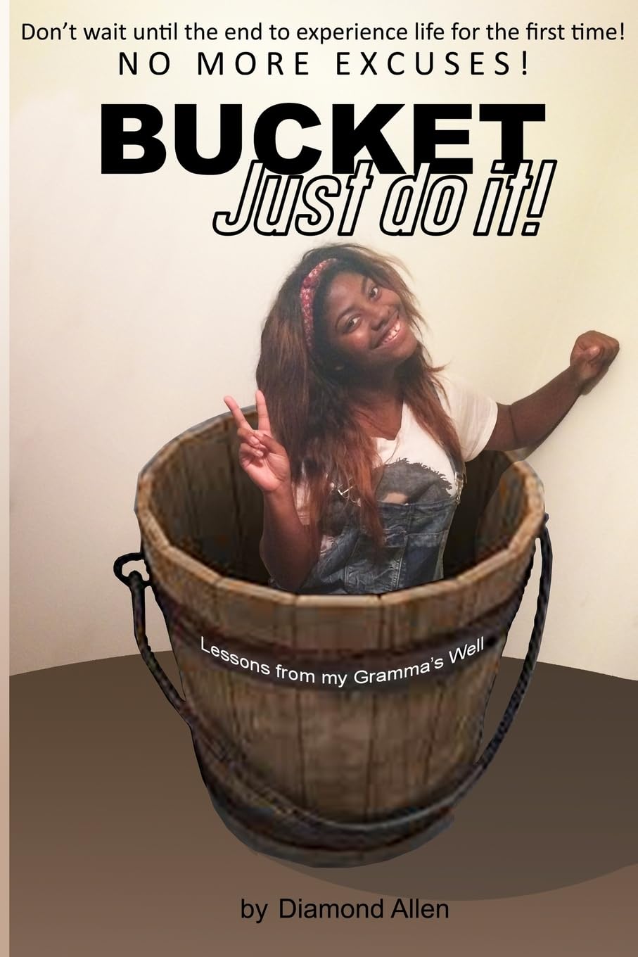 Just Do It Bucket - Durable Plastic Storage Container for Home, Office & Outdoor Use