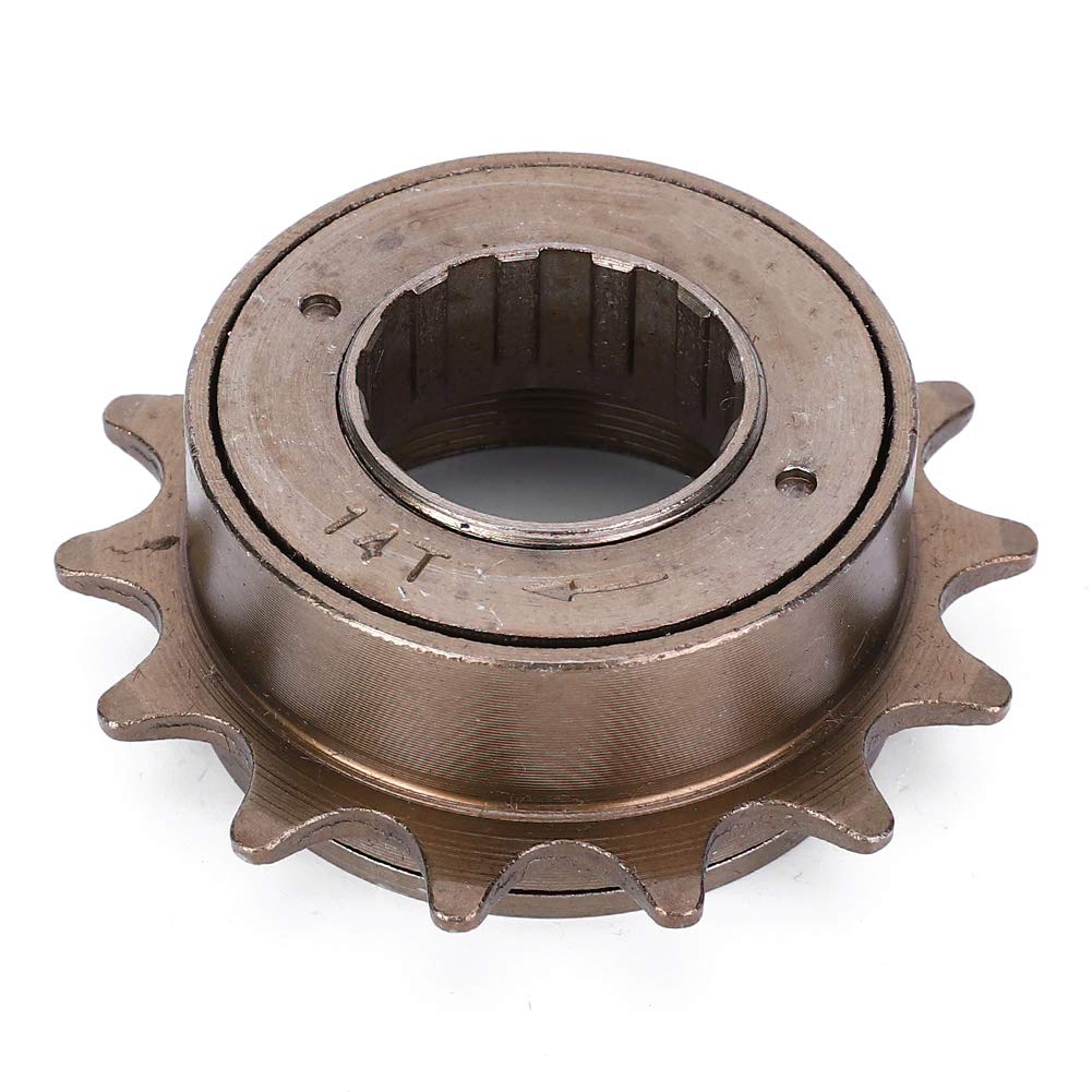 14T Single Speed Freewheel - High Reliability & Durable Bike Gear for Mountain, Folding & Road Bikes | Essential Repair Part for Smooth Cycling & Commuting