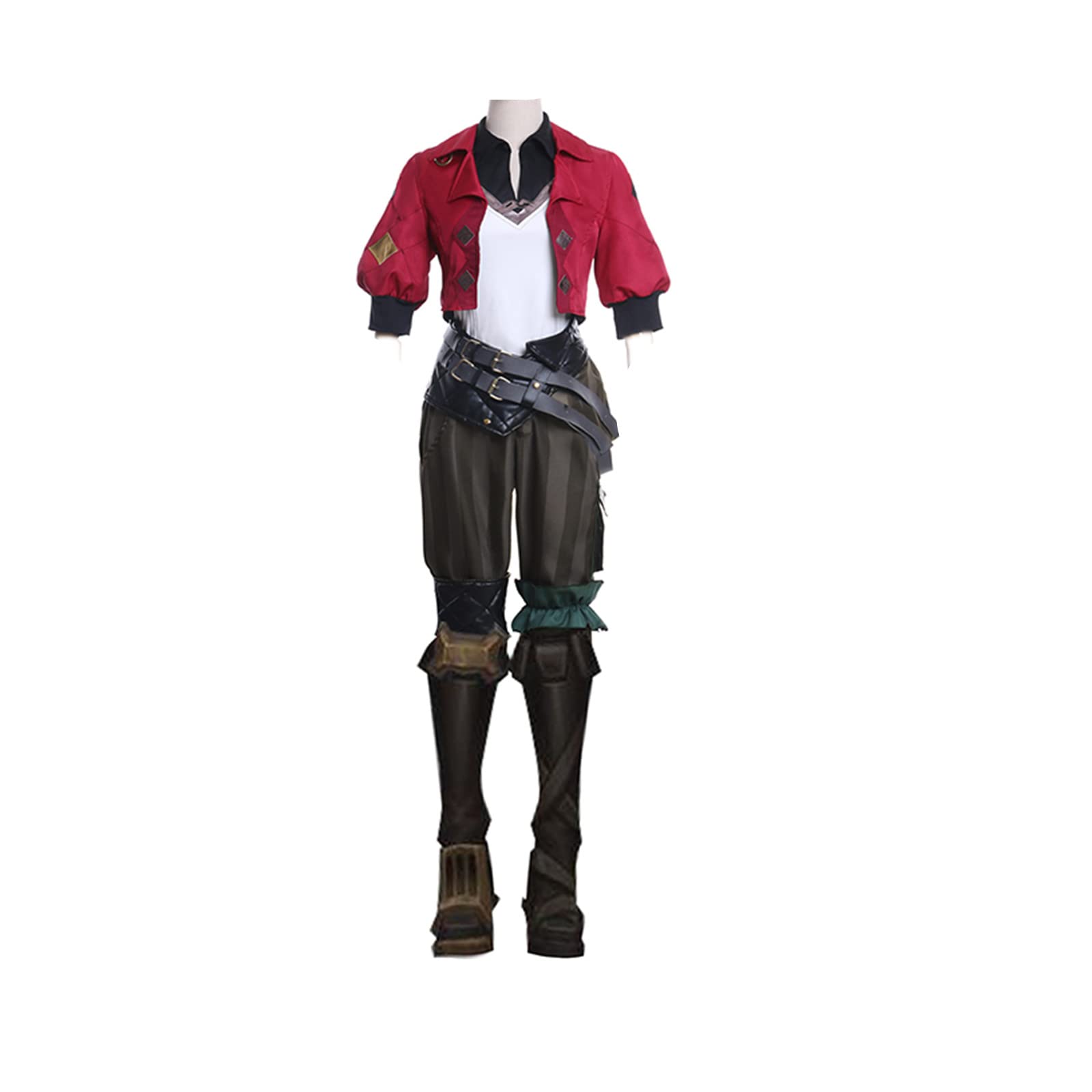 Arcane Vi Cosplay Costume for Women & Men - Halloween, Christmas, Carnival & Festival Outfit | Perfect for Cosplay Events, Comic Con & Themed Parties