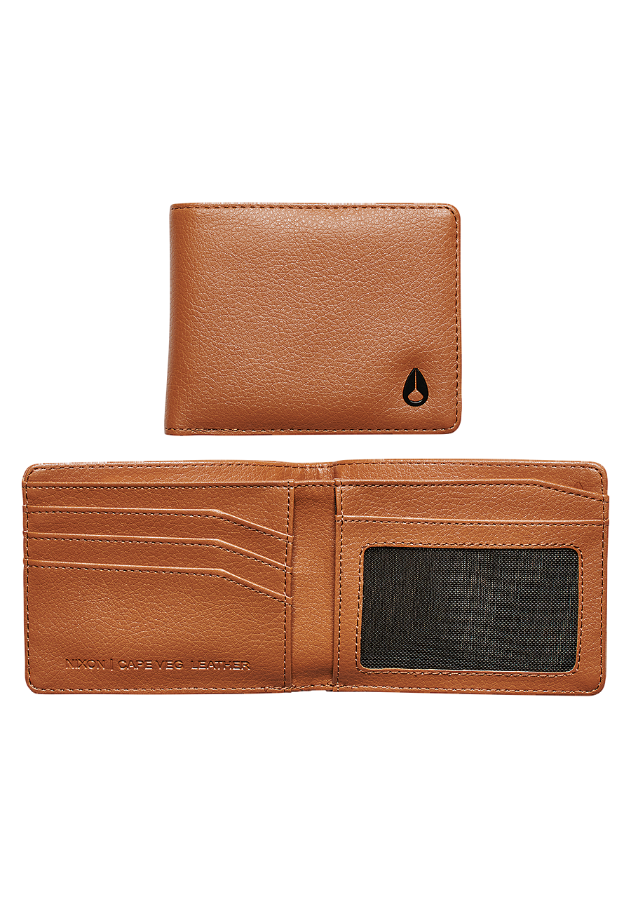 Vegan Leather Wallet for Men & Women - Premium Saddle Brown RFID Blocking Bifold Wallet - Perfect for Travel, Business & Everyday Use