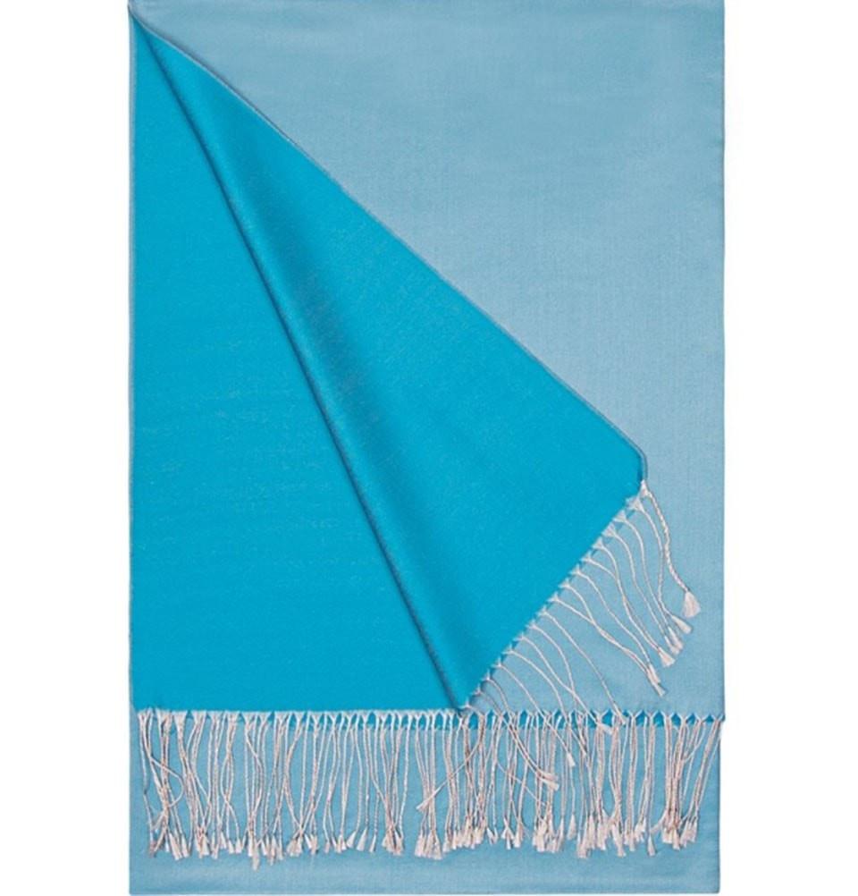 Aker Double Sided Silk Shawl - Elegant Spring Summer Scarf for Women | Perfect for Weddings, Parties & Evening Events