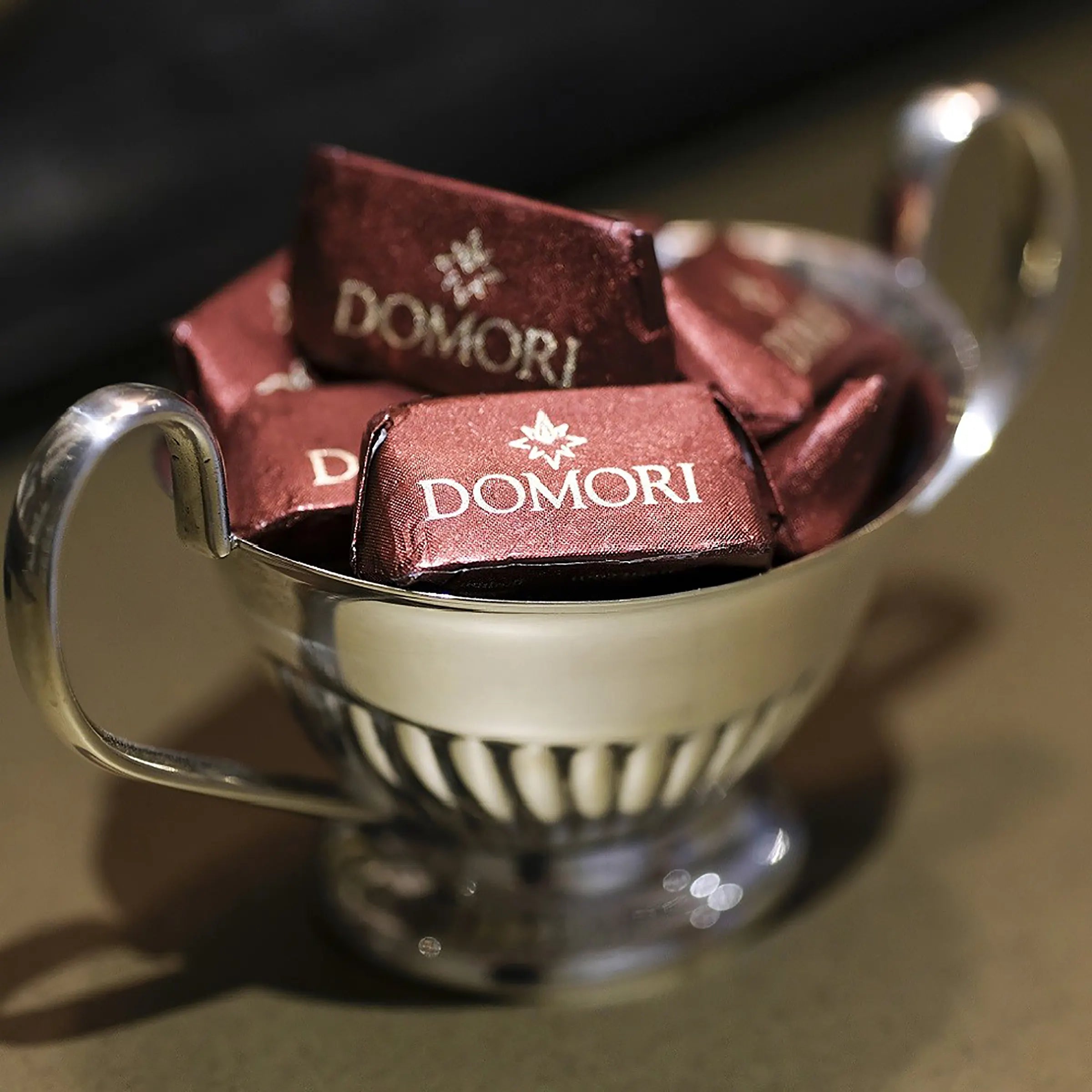 Domori Classic Giandujotti Hazelnut Chocolate Bag - Premium Italian Chocolate Gift for Holidays & Parties - Perfect for Gifting, Dessert Tables & Coffee Pairing