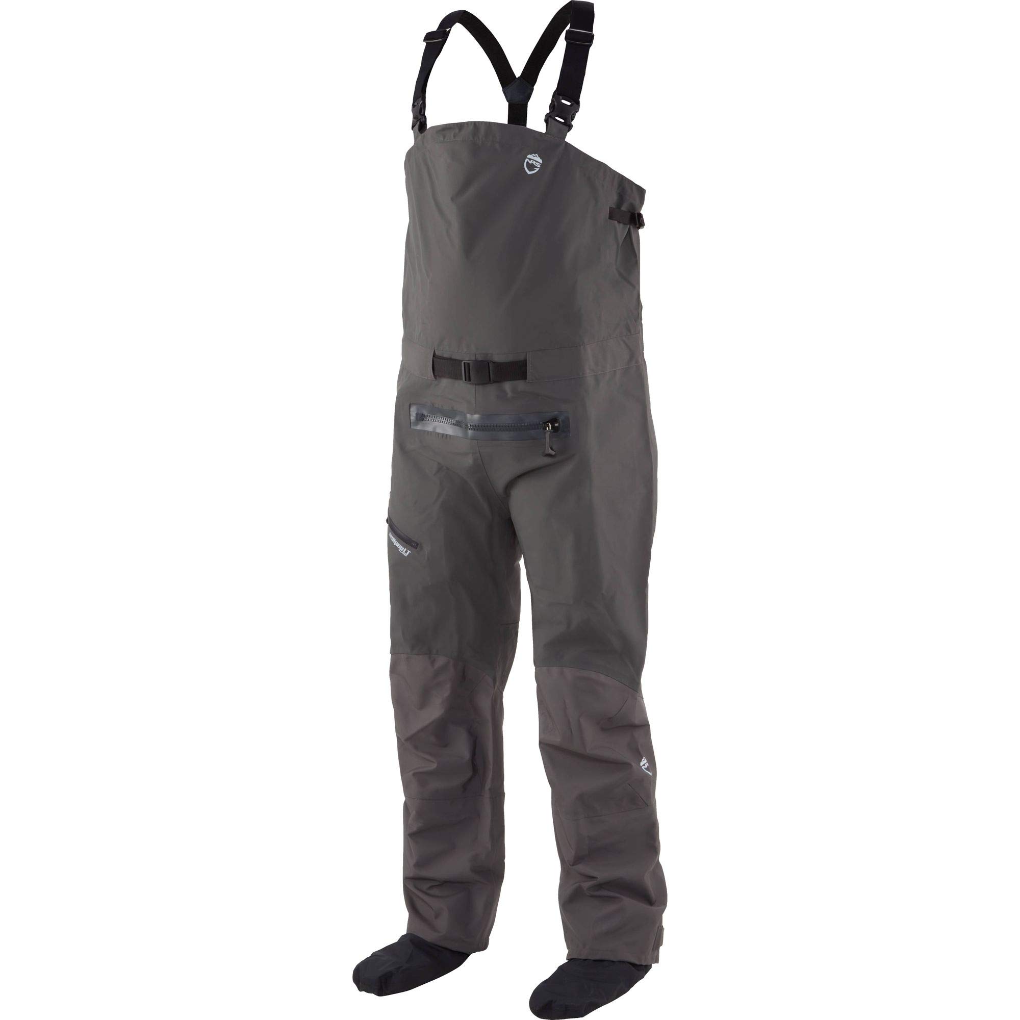 NRS Sidewinder Dry Bibs - Waterproof Paddling Pants for Kayaking, Canoeing & Fishing - Stay Dry in All Weather Conditions