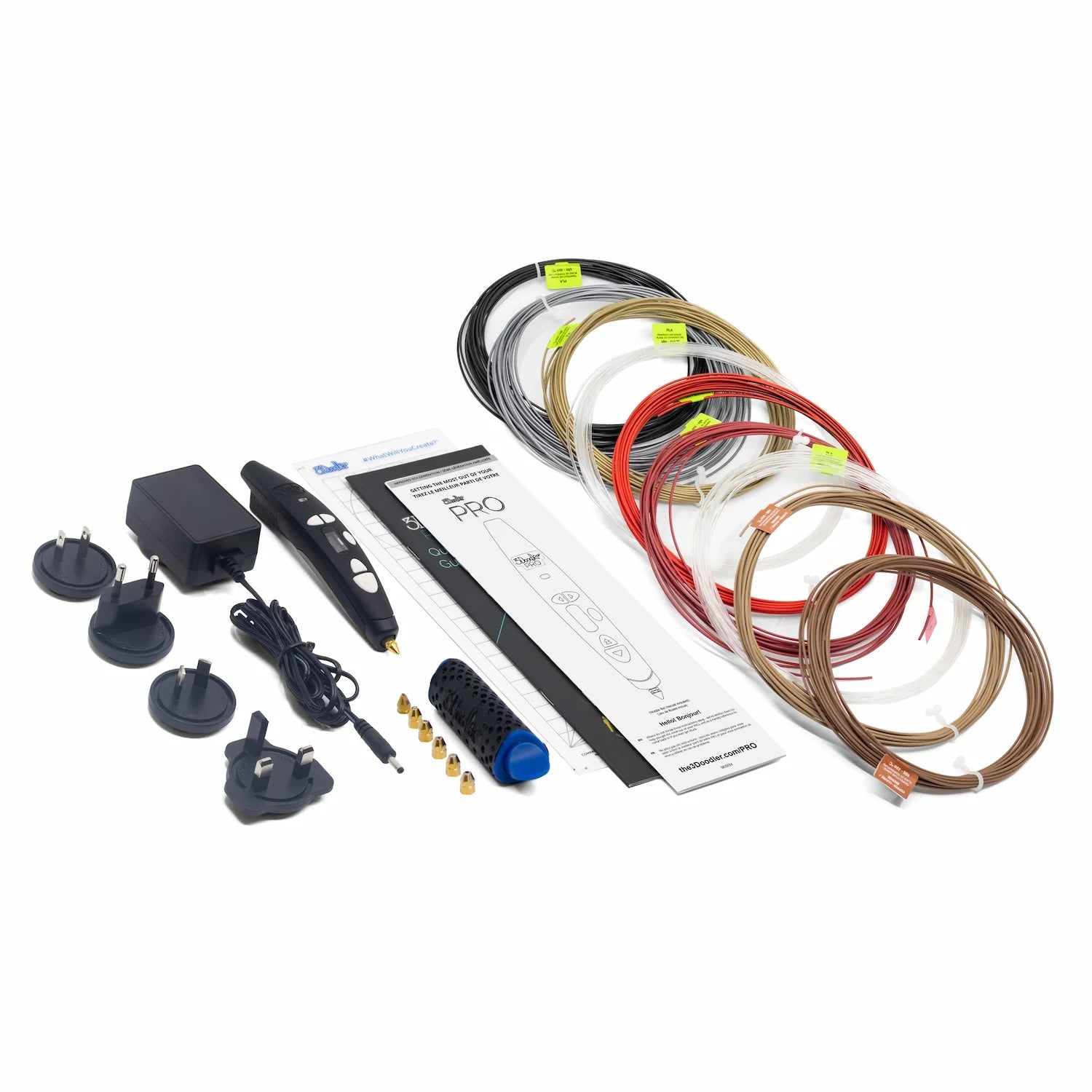 3Doodler PRO III 3D Printing Pen - Professional Grade for Artists, Engineers & Makers | Perfect for DIY Projects, Prototyping & Creative Designs