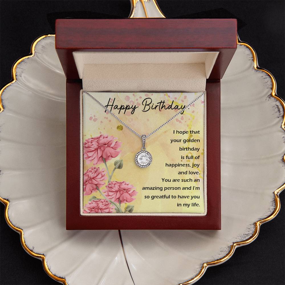 Birthday Gifts for Women - Personalized Necklace Jewelry with Message Card - Perfect Gift for Wife, Girlfriend, Best Friend - Great for Anniversaries, Valentine's Day & Special Occasions