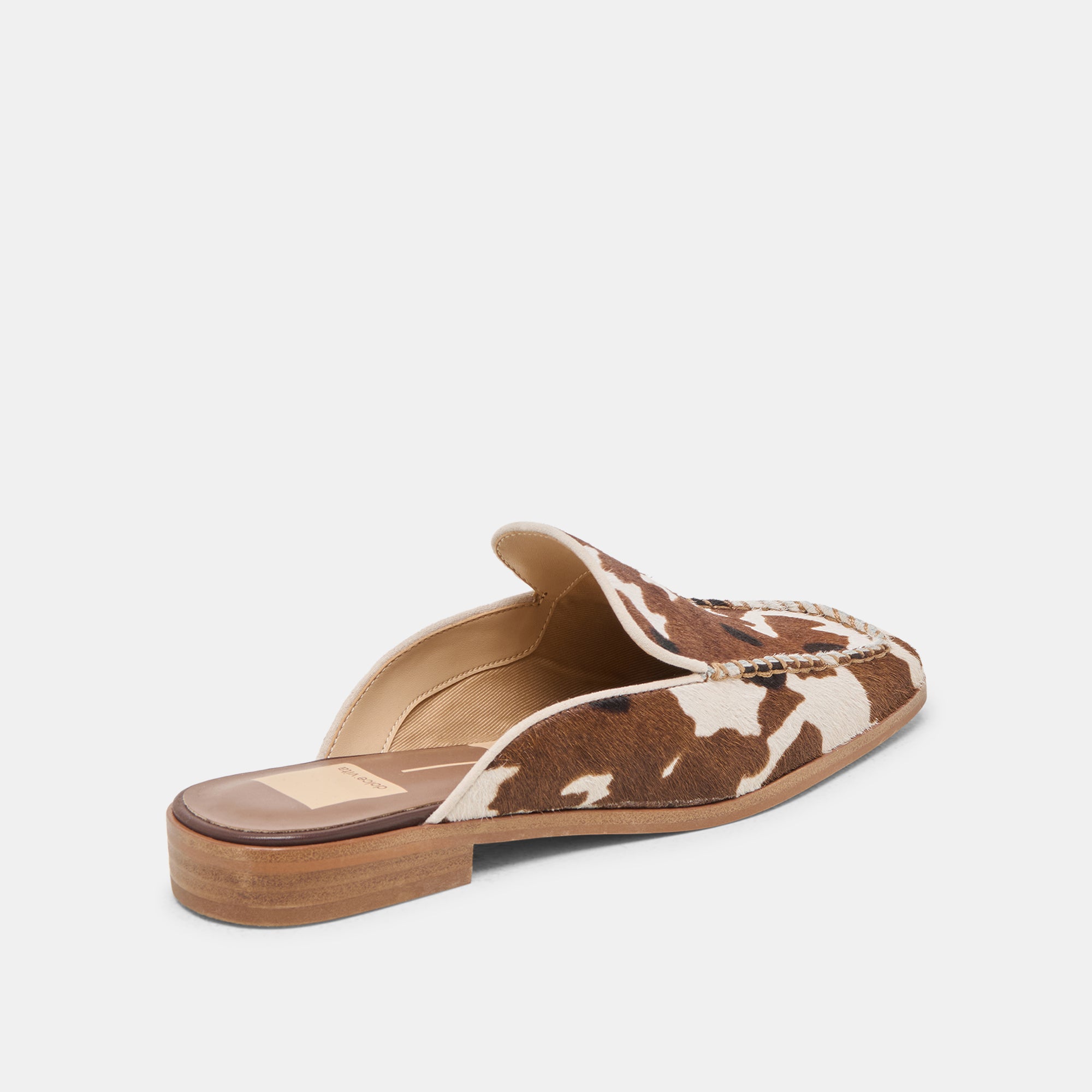 BRADLY FLATS COCOA TAURUS CALF HAIR Women's Loafers - Stylish & Comfortable Slip-On Shoes for Work, Office & Casual Outfits
