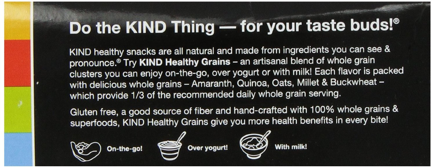 KIND Bars, Blueberry Vanilla Cashew - Healthy Gluten Free Snacks with 5g Protein (12 Count) | On-The-Go Breakfast, Workout Fuel & Office Snacks