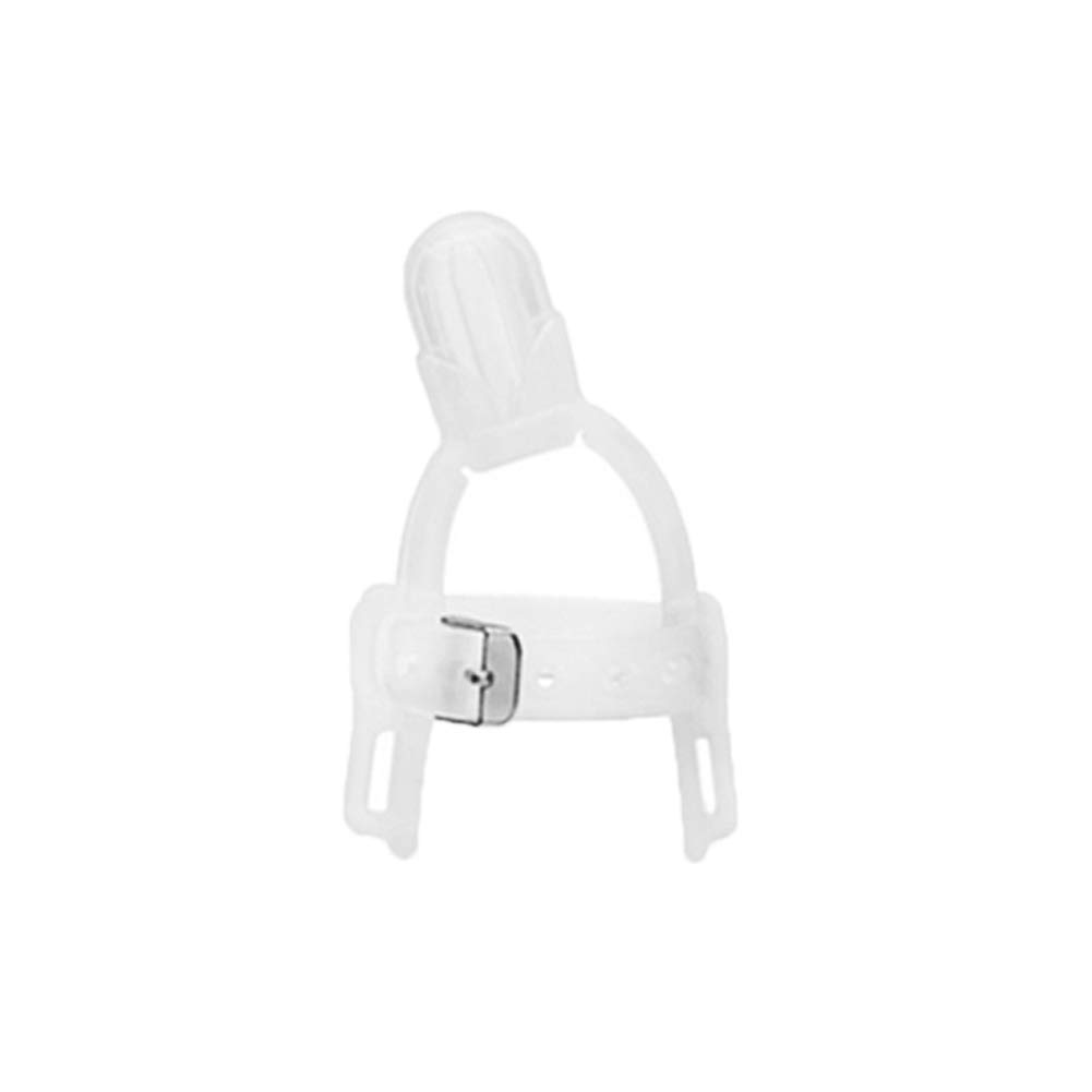 Baby Thumb Sucking Protector - Adjustable Silicone Finger Guard & Teether for Infants (Transparent) - Prevent Thumb Sucking Habit & Soothe Teething Pain - Perfect for Daycare, Travel & Sleep Training
