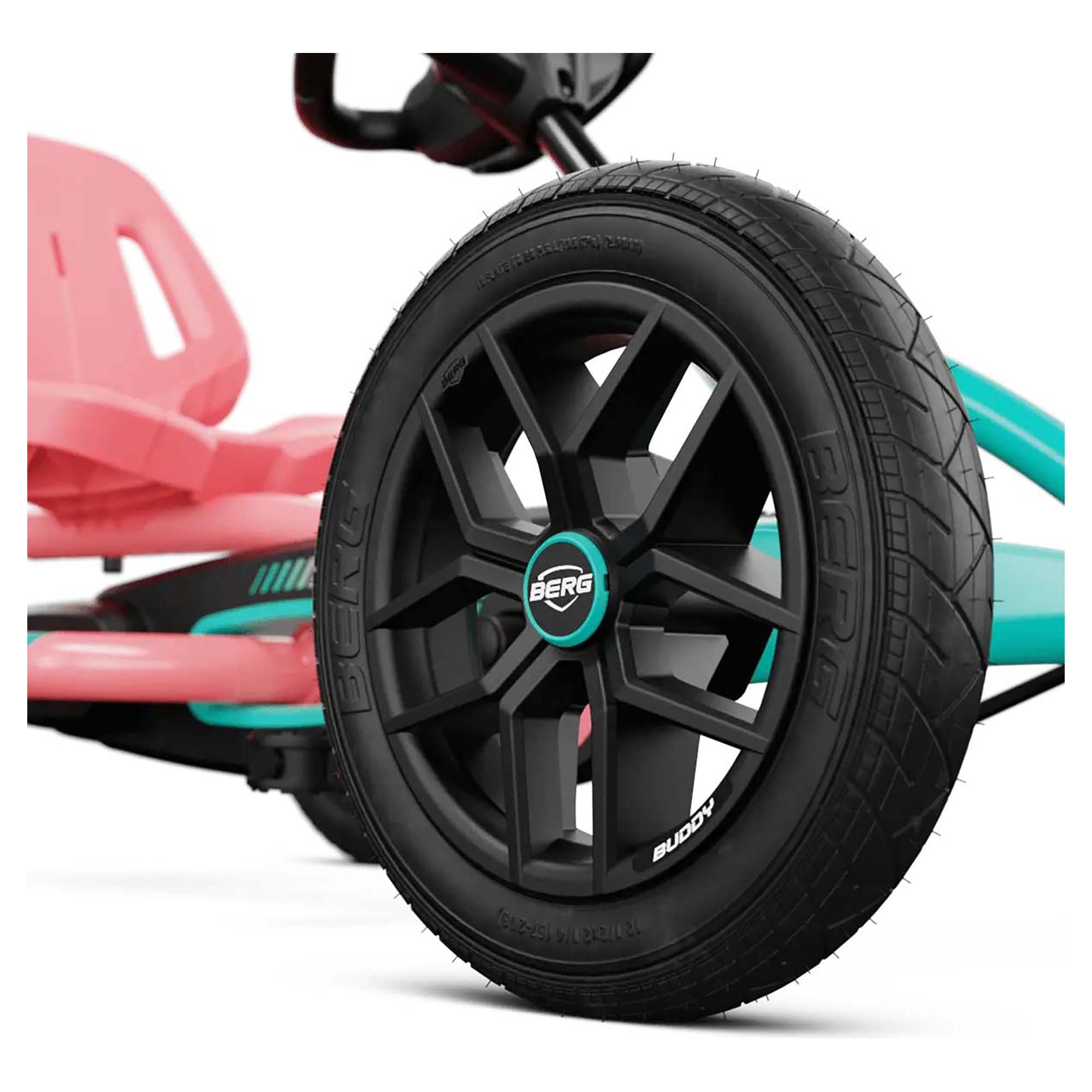 Buddy Lua 2.0 Go Kart for Kids - Electric Ride On Toy Car with Parental Remote Control - Outdoor & Indoor Fun for Ages 3-8 Years - Perfect Birthday Gift for Boys and Girls