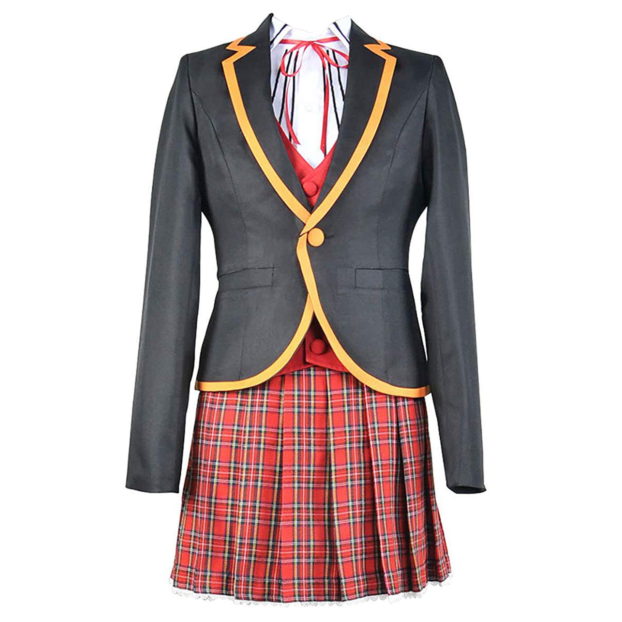 Anime Character Academy School Uniform Dress - Cosplay Costume for Roleplay, Halloween & Themed Parties