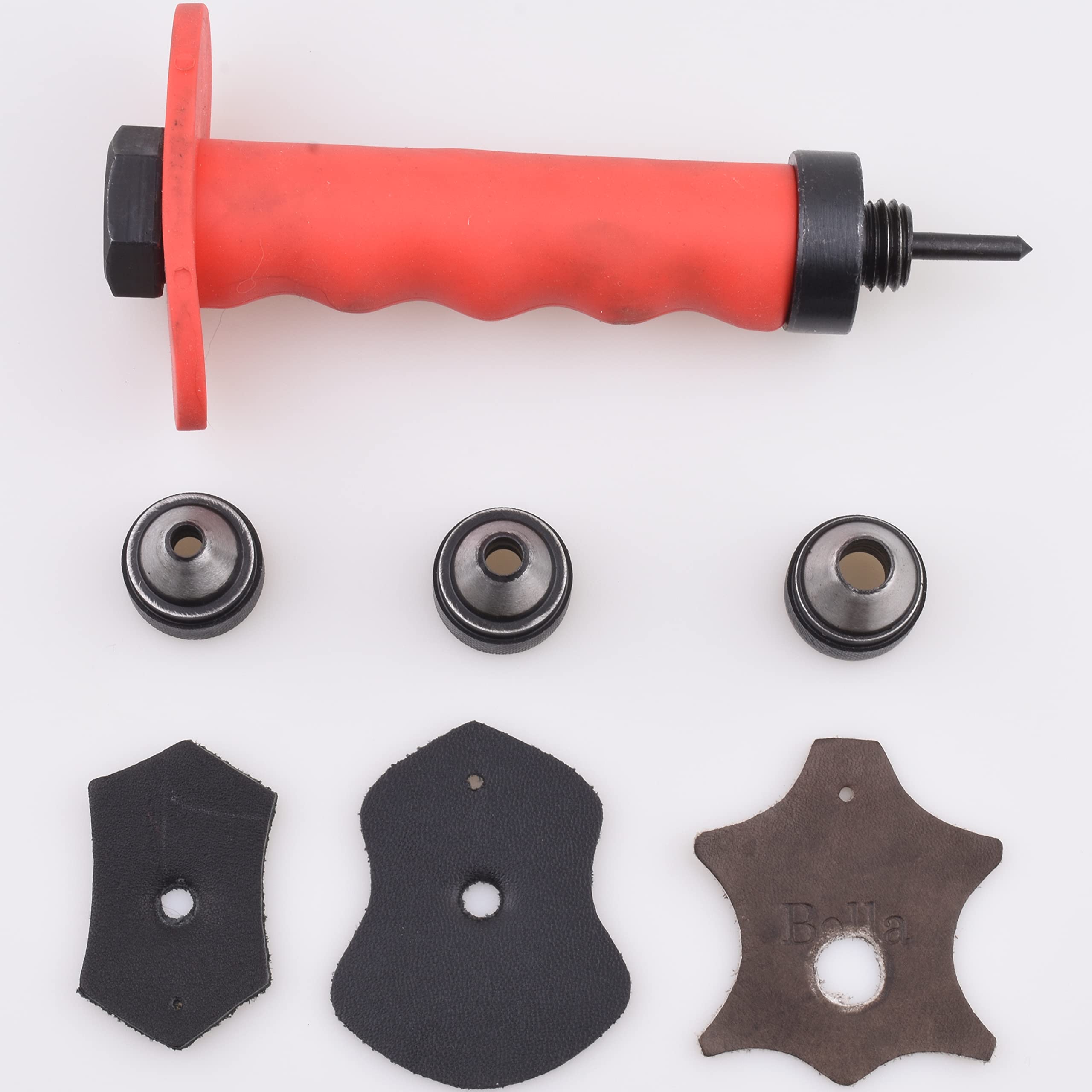 13-Piece Sharp Hollow Punch Tool Set for Leather, Gasket, and Hole Punching - Perfect for Leather Crafting, DIY Projects, and Automotive Gasket Repair