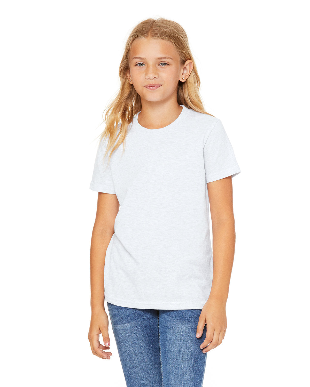 Bella + Canvas 3001Y Youth Jersey Short Sleeve T-Shirt - Soft Cotton Tee for Kids, Boys & Girls - Perfect for School, Sports & Everyday Wear