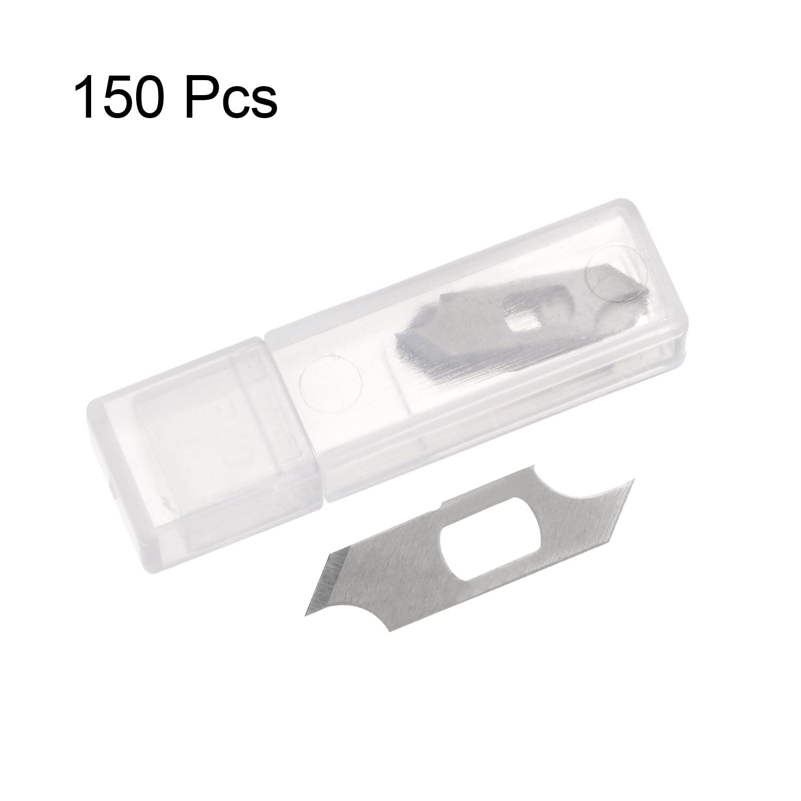 HARFINGTON 60-Pack Precision Exacto Knife Replacement Blades - Sharp Hobby & Craft Blades for DIY, Art, Cutting, Carving, Scrapbooking - Perfect for Artists, Woodworkers & Craft Enthusiasts