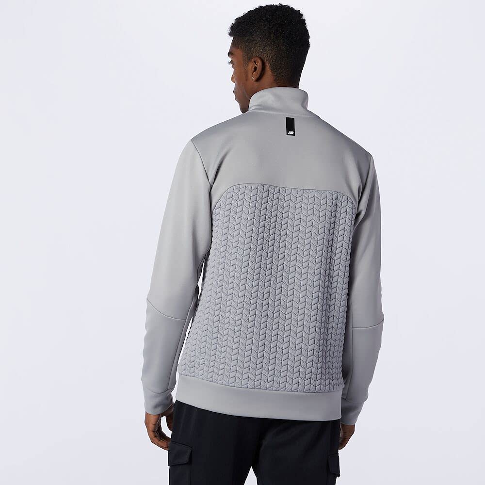 New Balance Men's Nb Heat Loft Full Zip Jacket - Lightweight Running & Training Hoodie for Outdoor Sports & Casual Wear