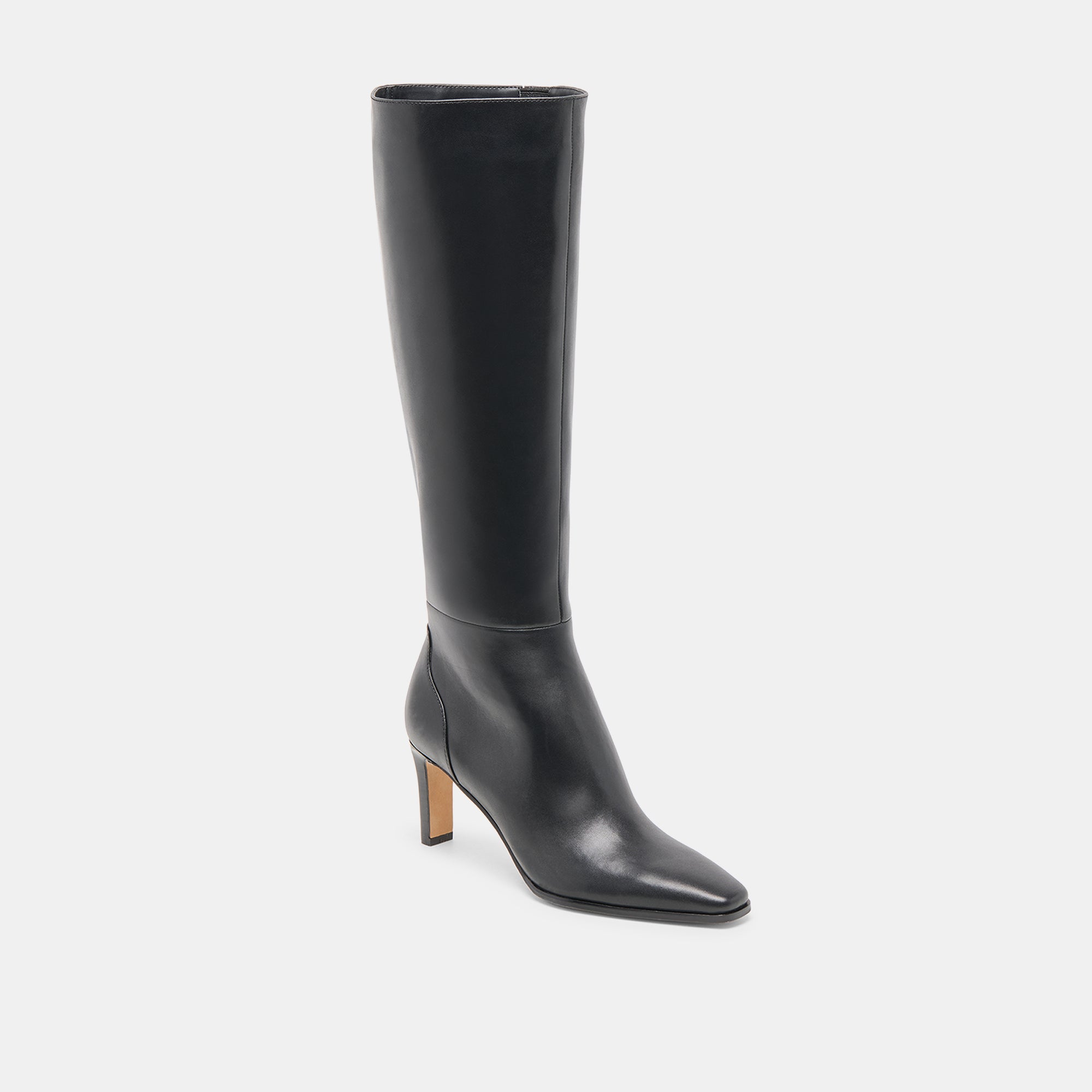 EMMI Black Leather Boots for Women - Stylish & Comfortable Ankle Boots for Casual, Office & Outdoor Wear