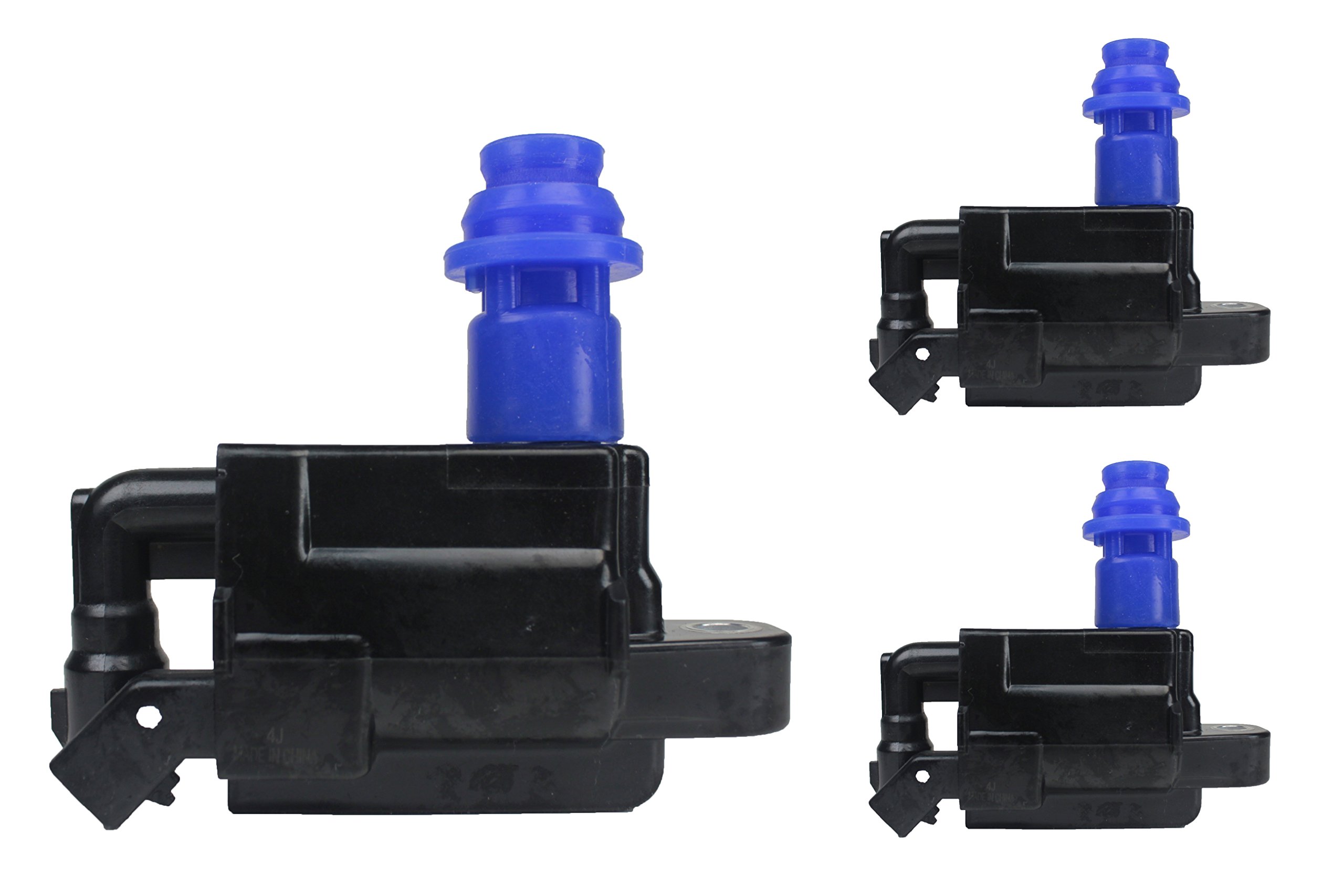 High-Performance ENA Set of 3 Ignition Coils - Compatible with Toyota Lexus IS300 (2001-2005), GS300 (1998-2005), SC300 (1998-2000), Supra (1998) 3.0L - Direct Replacement for UF228 & 9091902216 - Perfect for Engine Tune-Up & Performance Enhancement