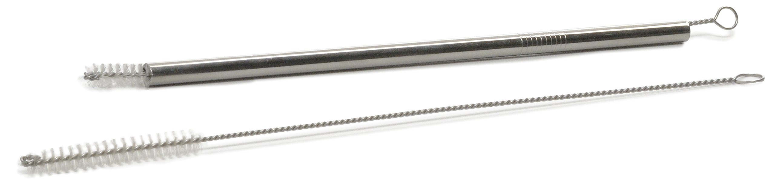 RSVP Endurance Drink Straw Cleaning Brush Set of 2 - Reusable Straw Cleaner for Smoothies, Iced Coffee & Water Bottles - Perfect for Home, Office & Travel Use