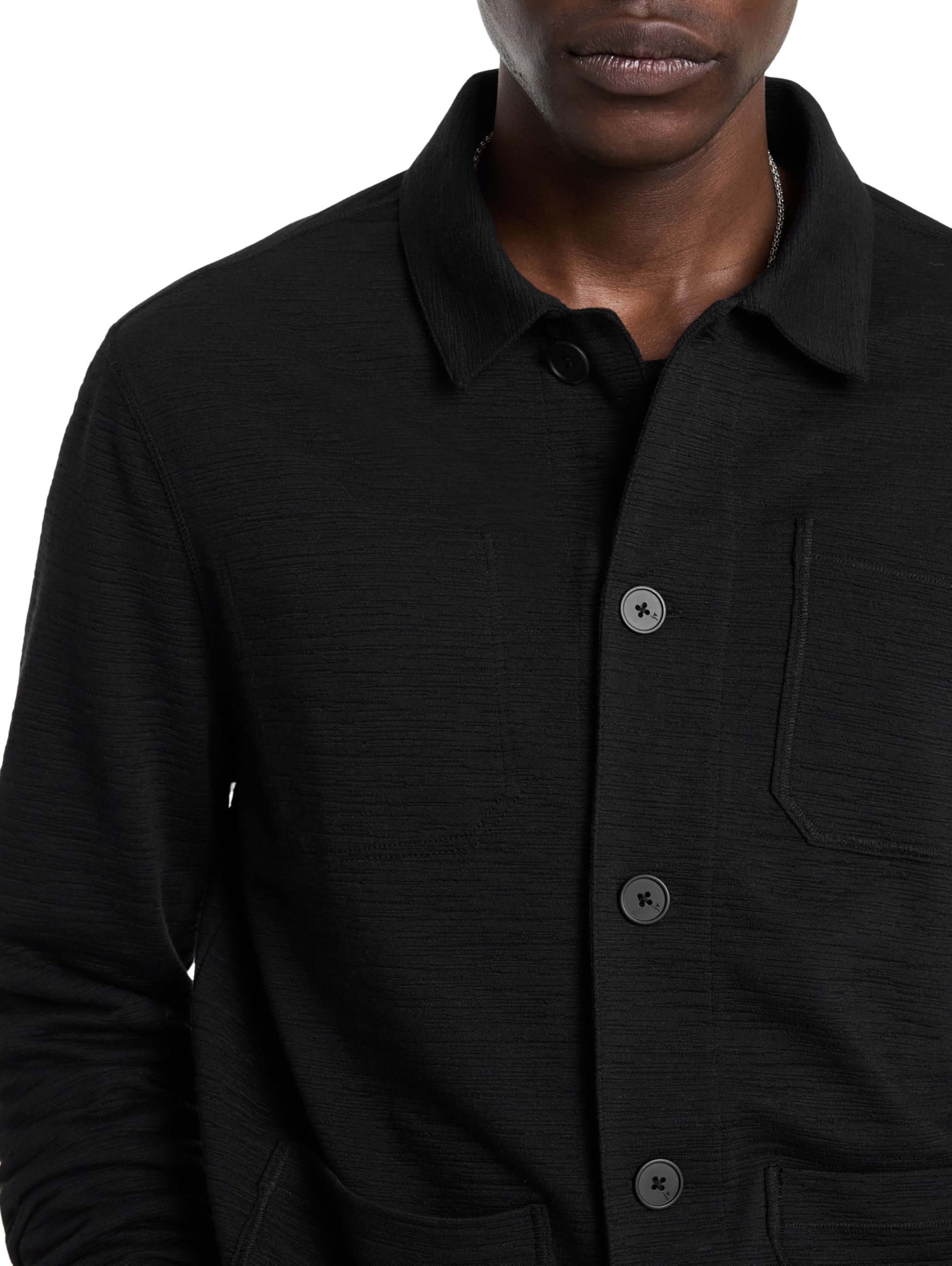 John Varvatos Men's Kenmare Jacket - Premium Leather Motorcycle Jacket for Men | Stylish Biker Jacket for Casual & Night Out | Perfect for Riding & Fashion