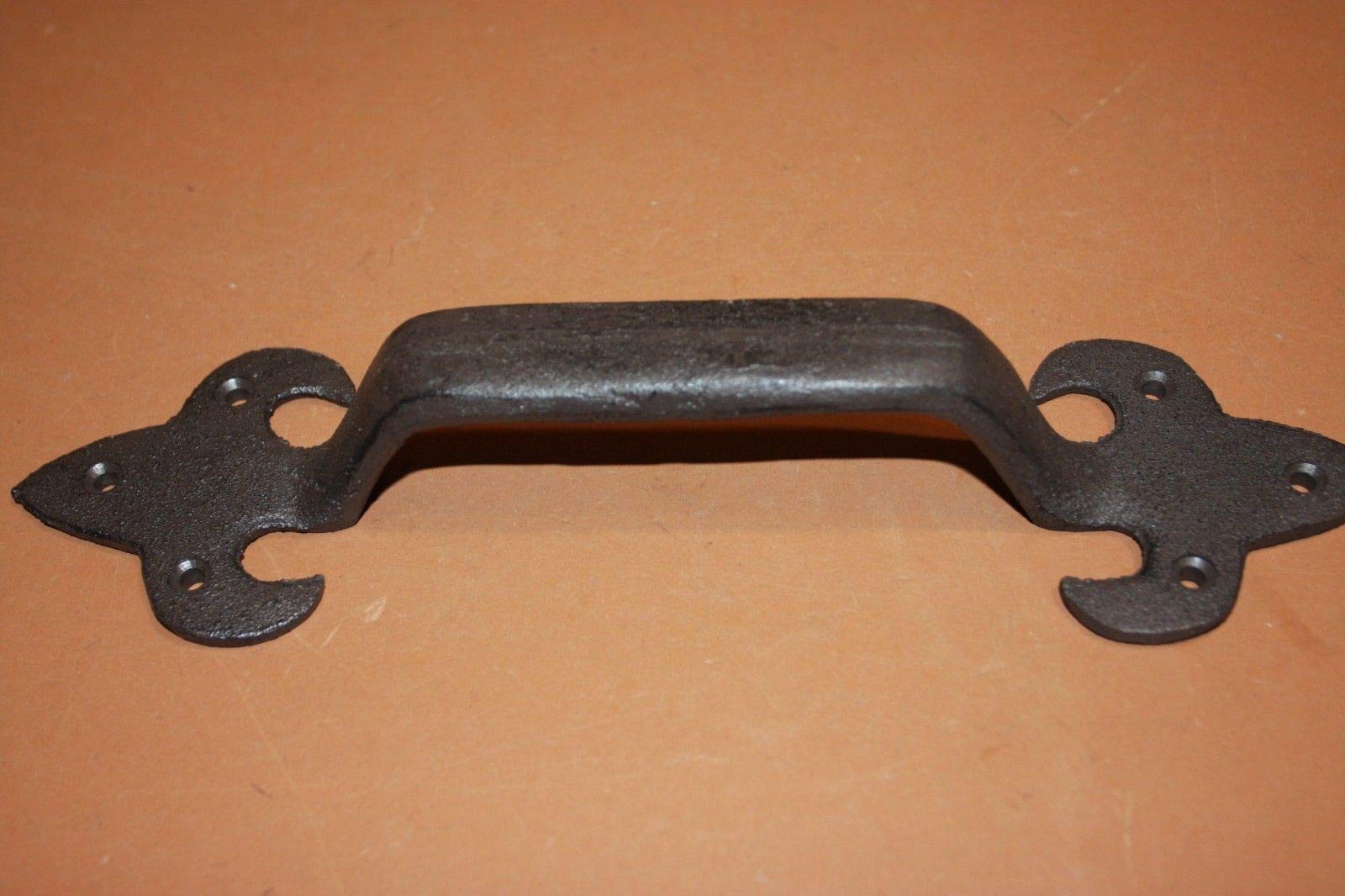 10-Pack Heavy Duty Large Fleur De Lis Cabinet Handles - 11.5