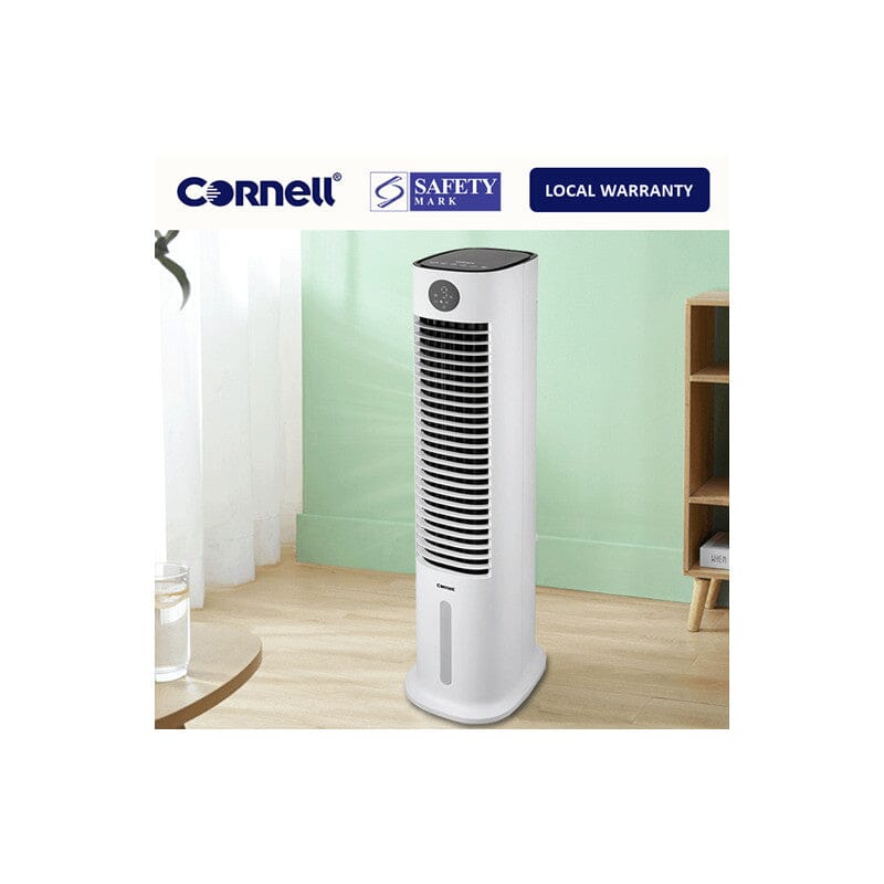 Cornell CACE3001S Portable Air Cooler with Air Sterilization, Ice Packs & 3 Fan Speeds - Perfect for Bedroom, Office, and Outdoor Use