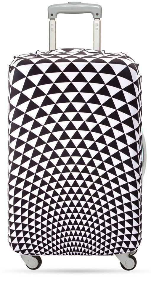 LOQI Luggage Cover POP Collection - Waterproof & Stylish Travel Bag Protector for Suitcases - Perfect for Airports, Vacations & Business Trips