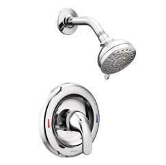 Moen Adler Posi Temp Shower Faucet in Chrome Finish - Model 82604 | Perfect for Bathroom Renovation & Modern Home Upgrades