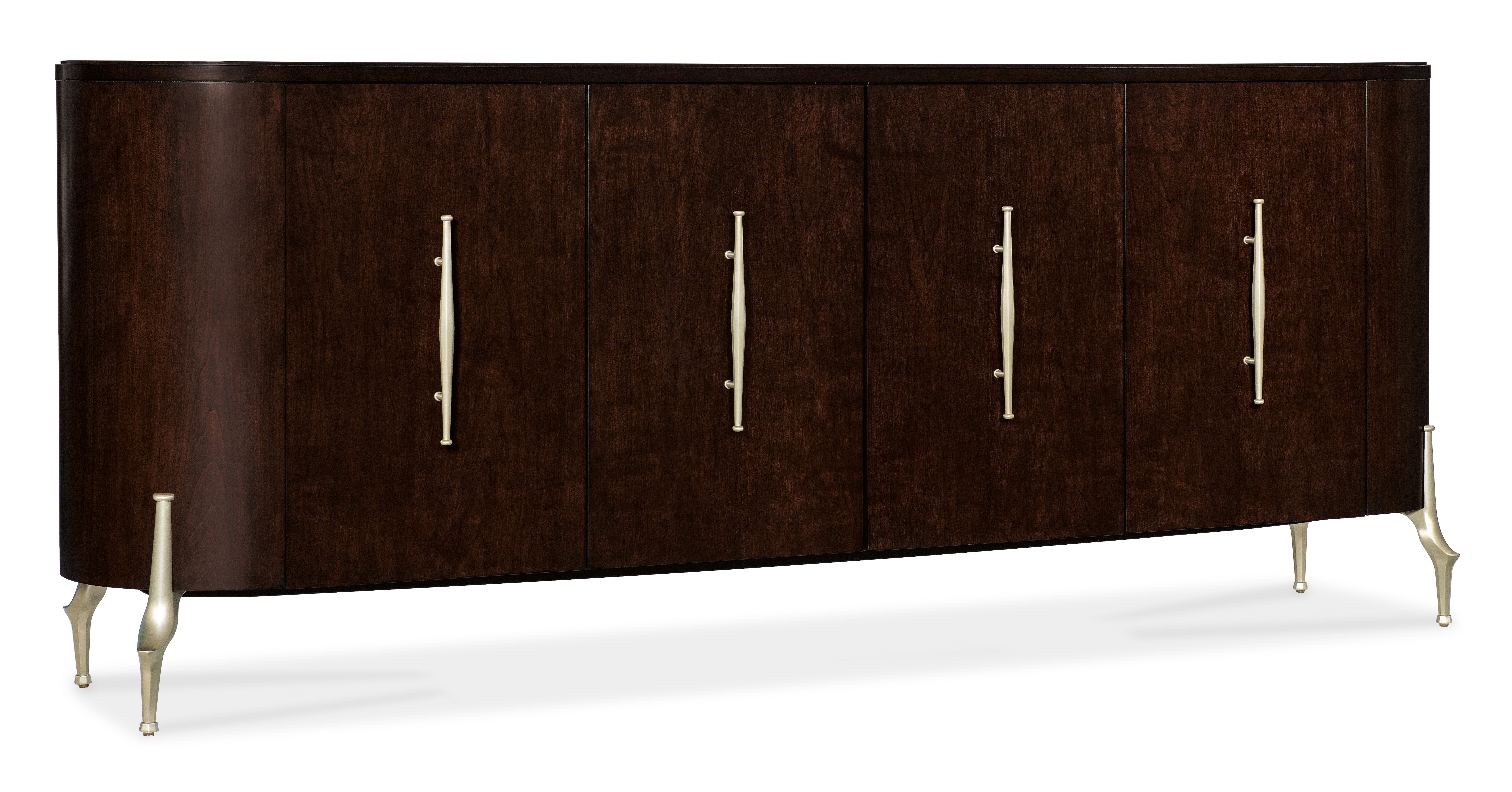 Bella Donna Credenza - Stylish Mid-Century Modern Buffet Cabinet with Storage for Dining Room, Living Room & Entryway | Perfect for Home Decor, Entertaining & Organization