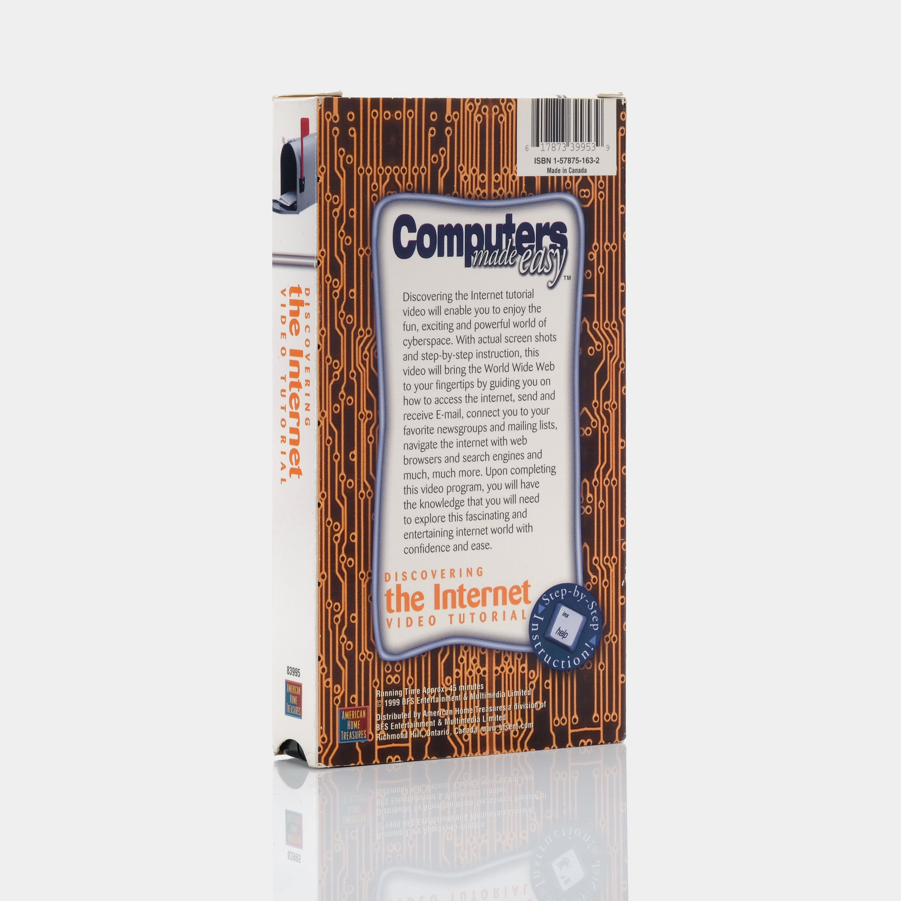 Computers Made Easy: Discovering The Internet - Vintage VHS Tape for Beginners | Retro Tech Learning & 90s Computer Education Collectible