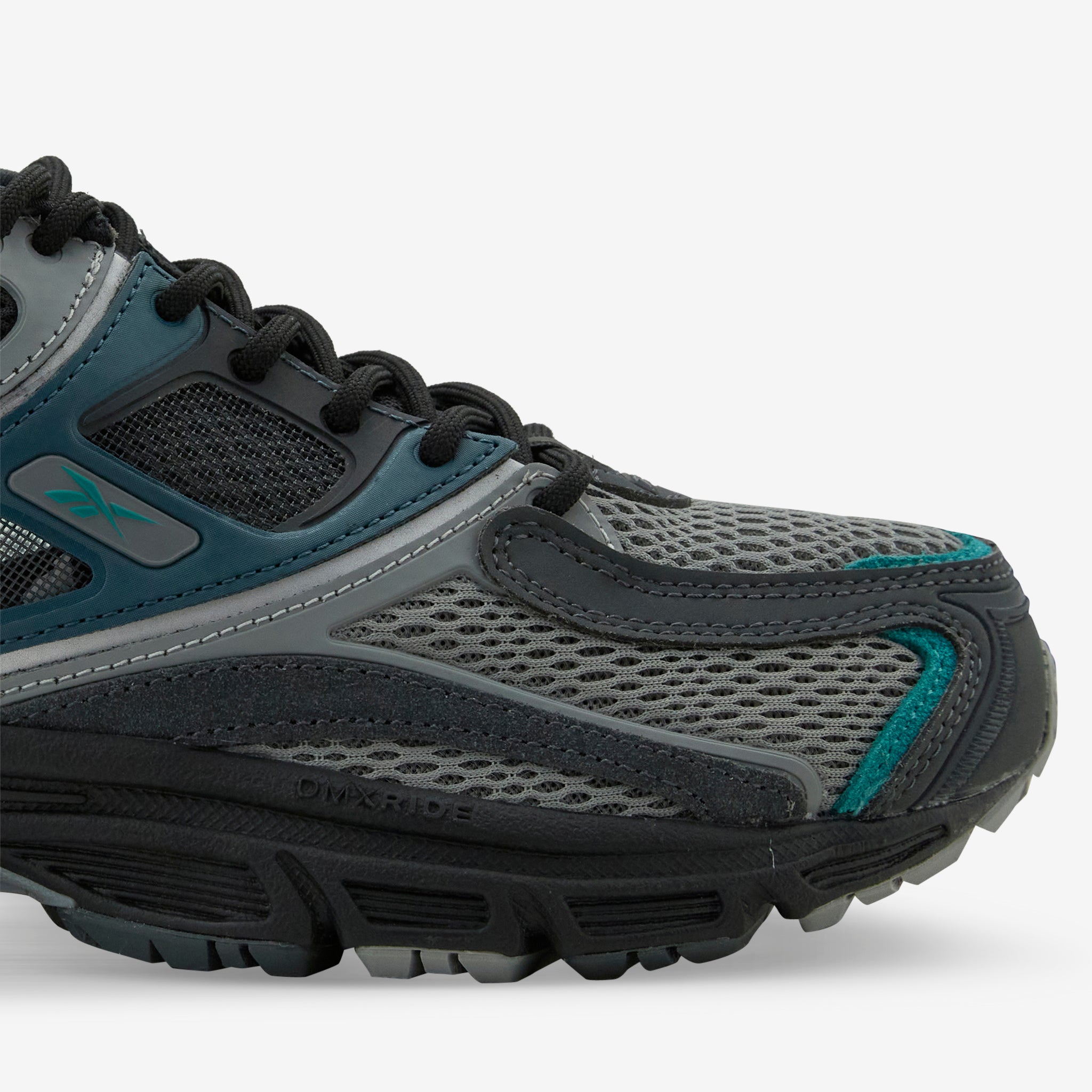 RBK Premier Trinity KFS Grey & Black Basketball Shoes - High-Performance Men's Court Sneakers for Indoor & Outdoor Games
