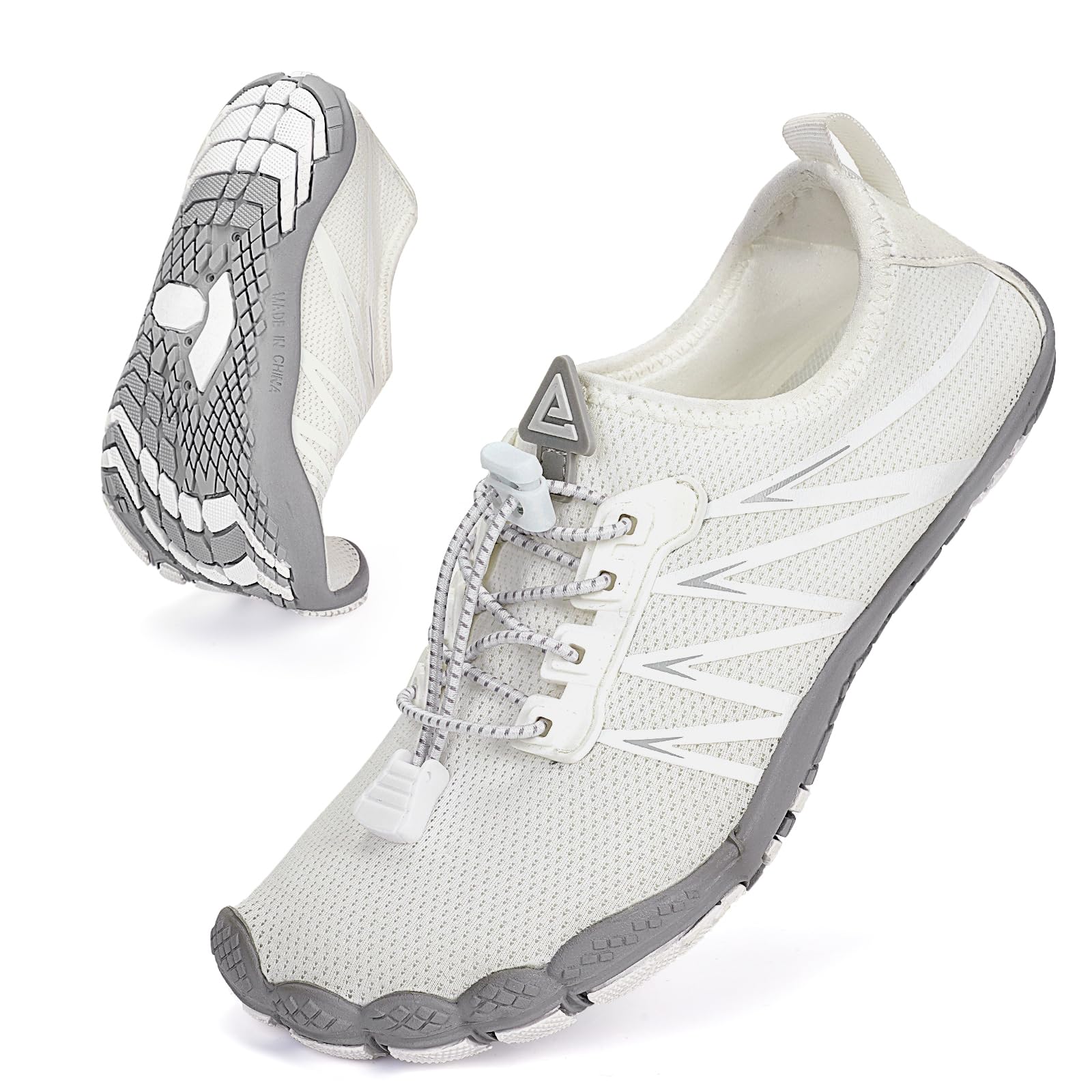 **Barefoot Water Shoes for Women & Men - Quick Dry, Breathable, Non-Slip Aqua Shoes for Hiking, Swimming, Surfing & Beach Activities | Wide Toe Box for Comfort**